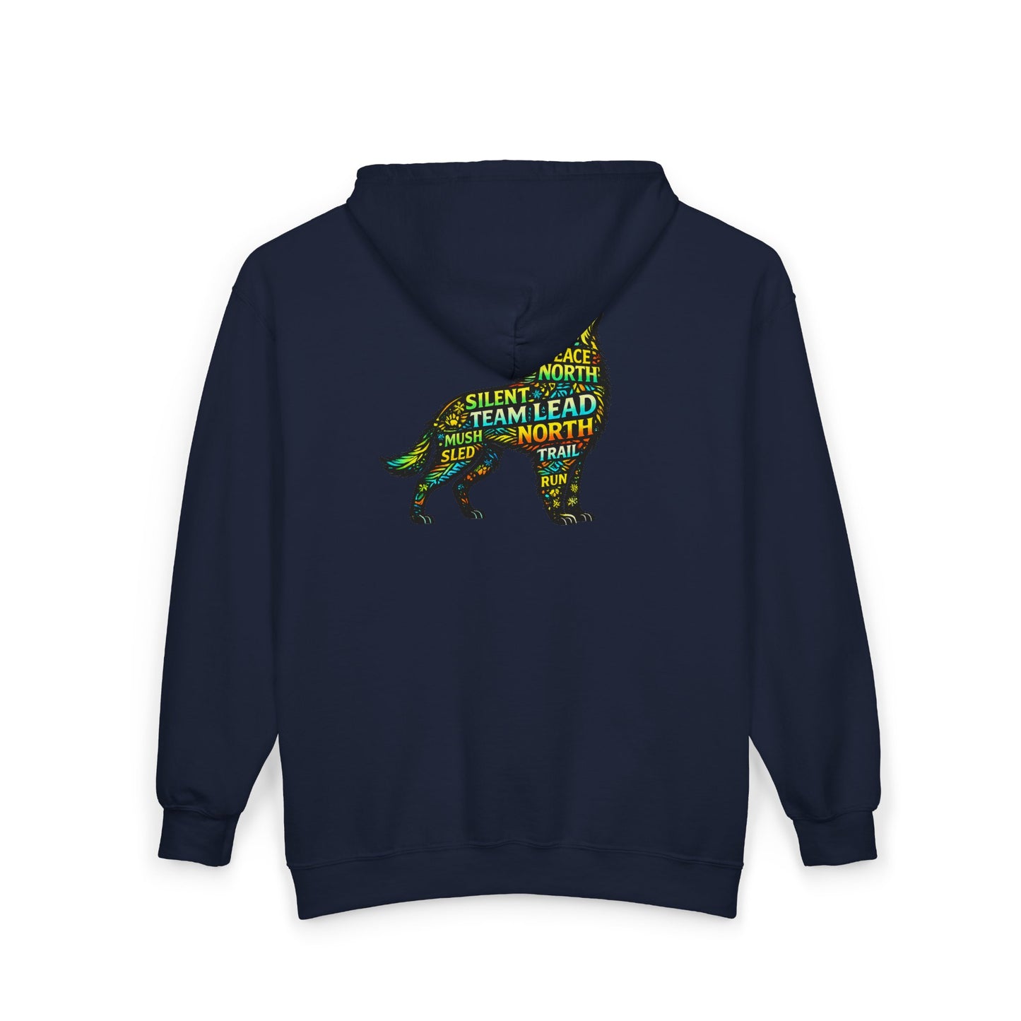 Howling Dog - Zip Hoodie