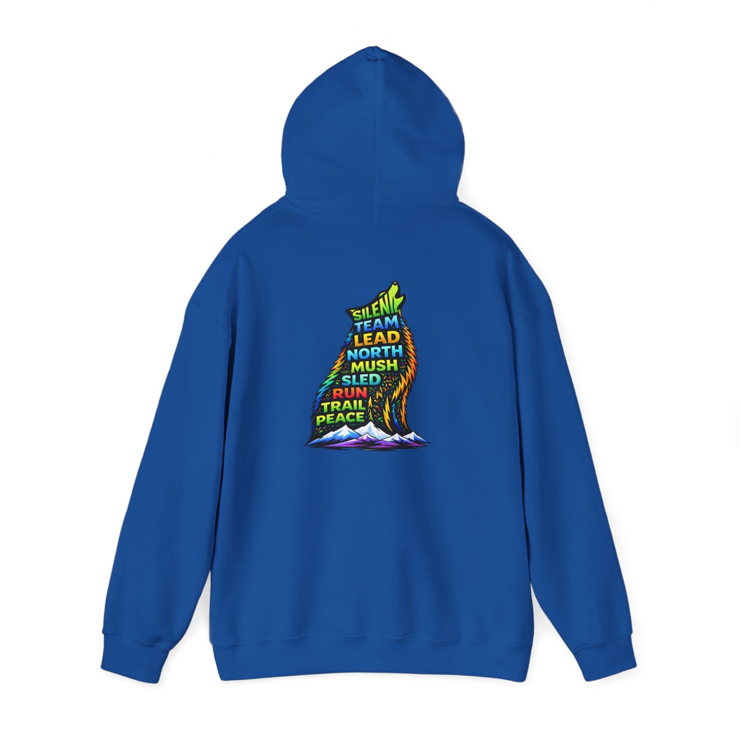 Sitting Howling Dog - Hoodie