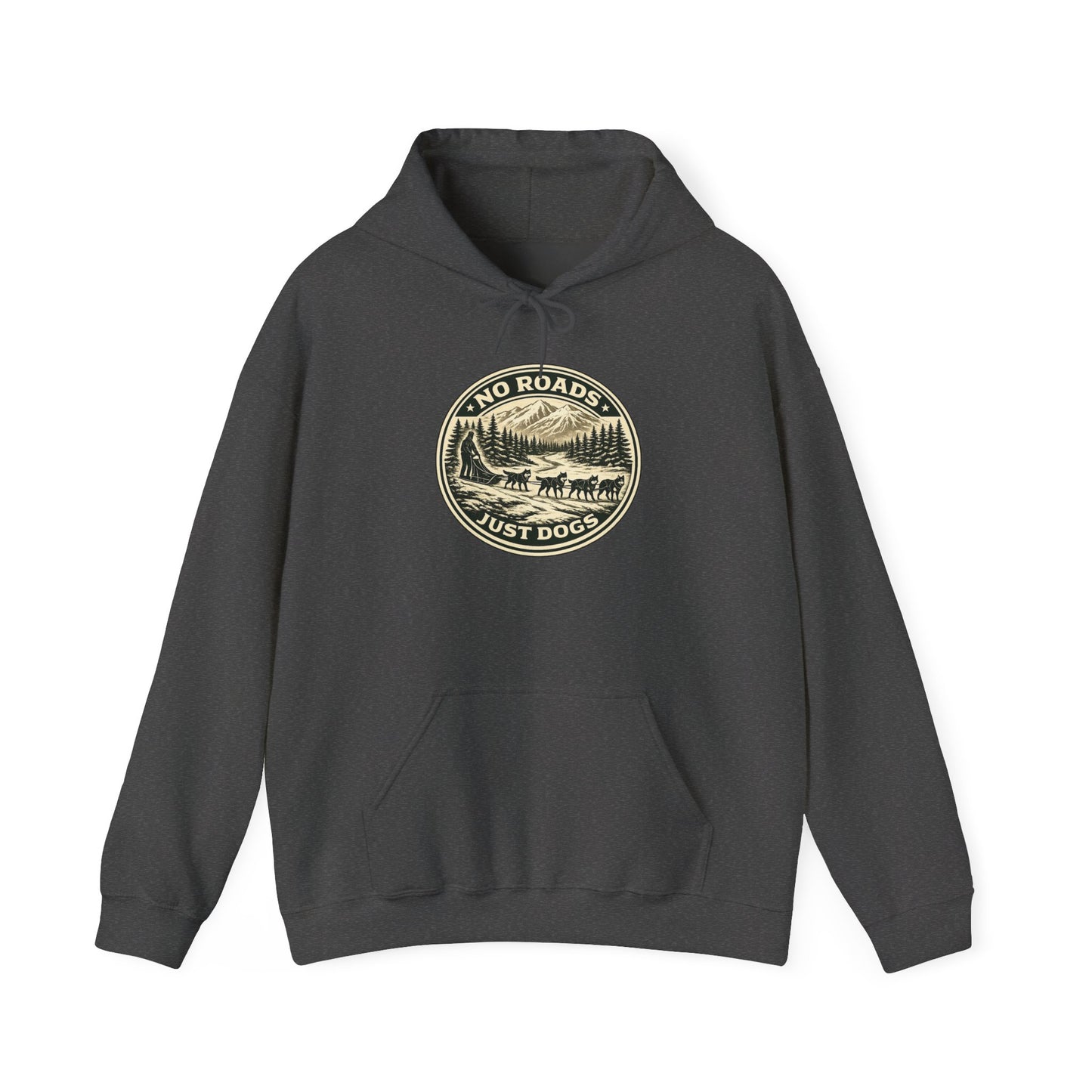 No Roads Just Dogs - Hoodie