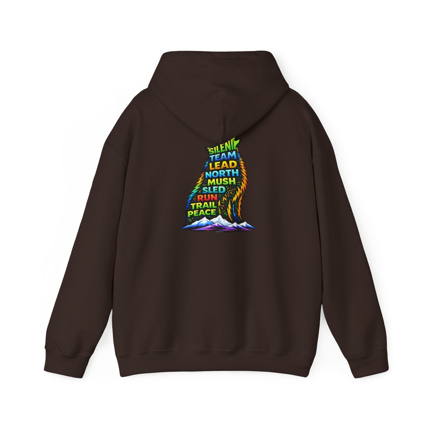 Sitting Howling Dog - Hoodie