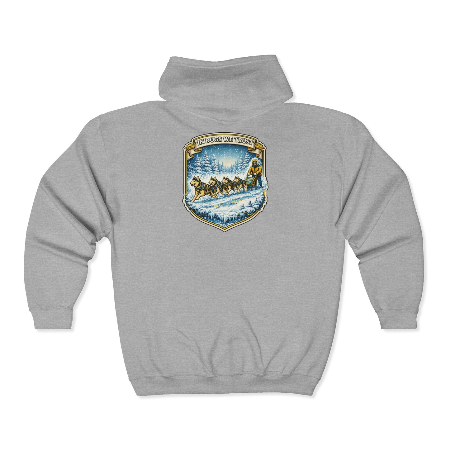 In dogs we Trust - Zip Hoodie