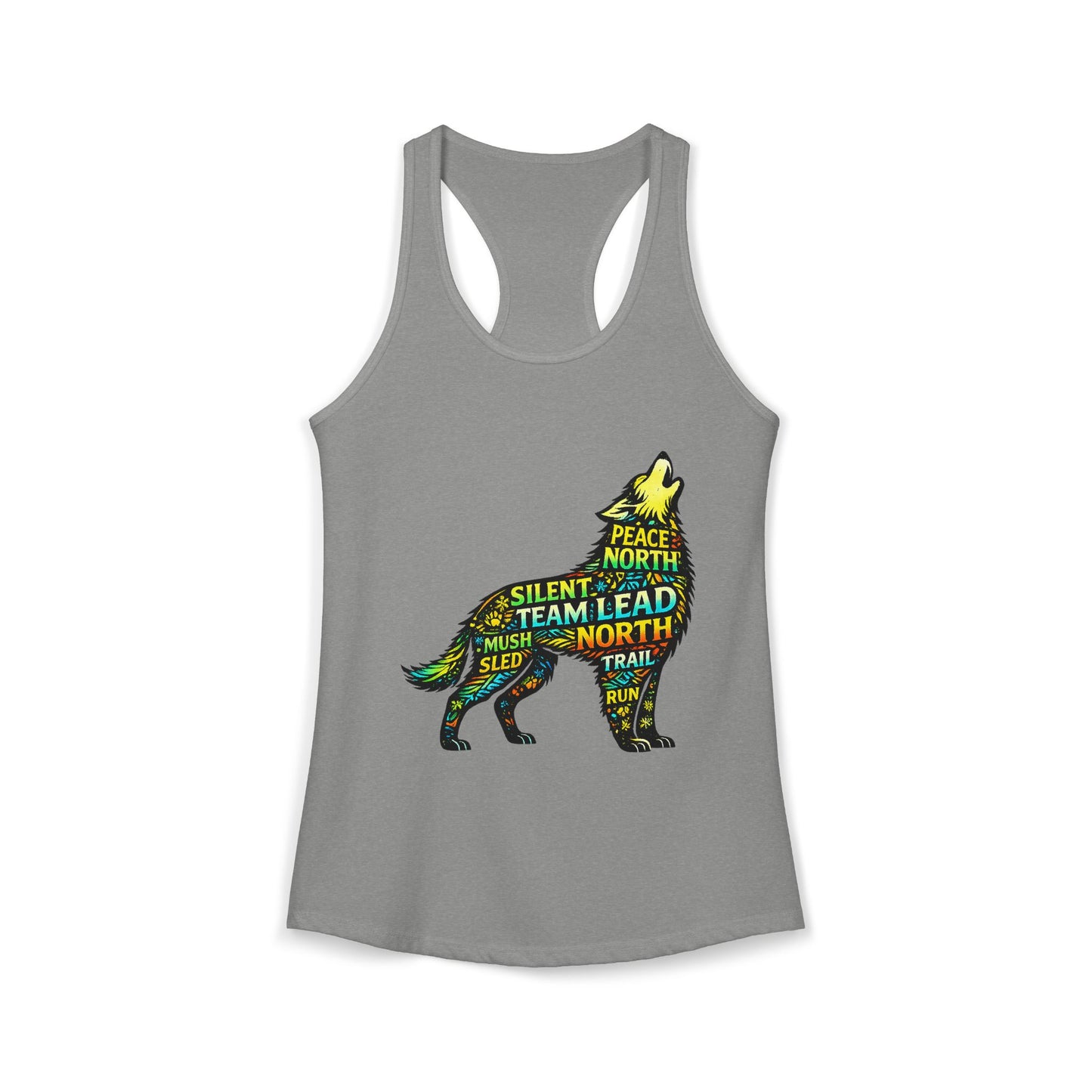 Howling Dog - Woman Tank