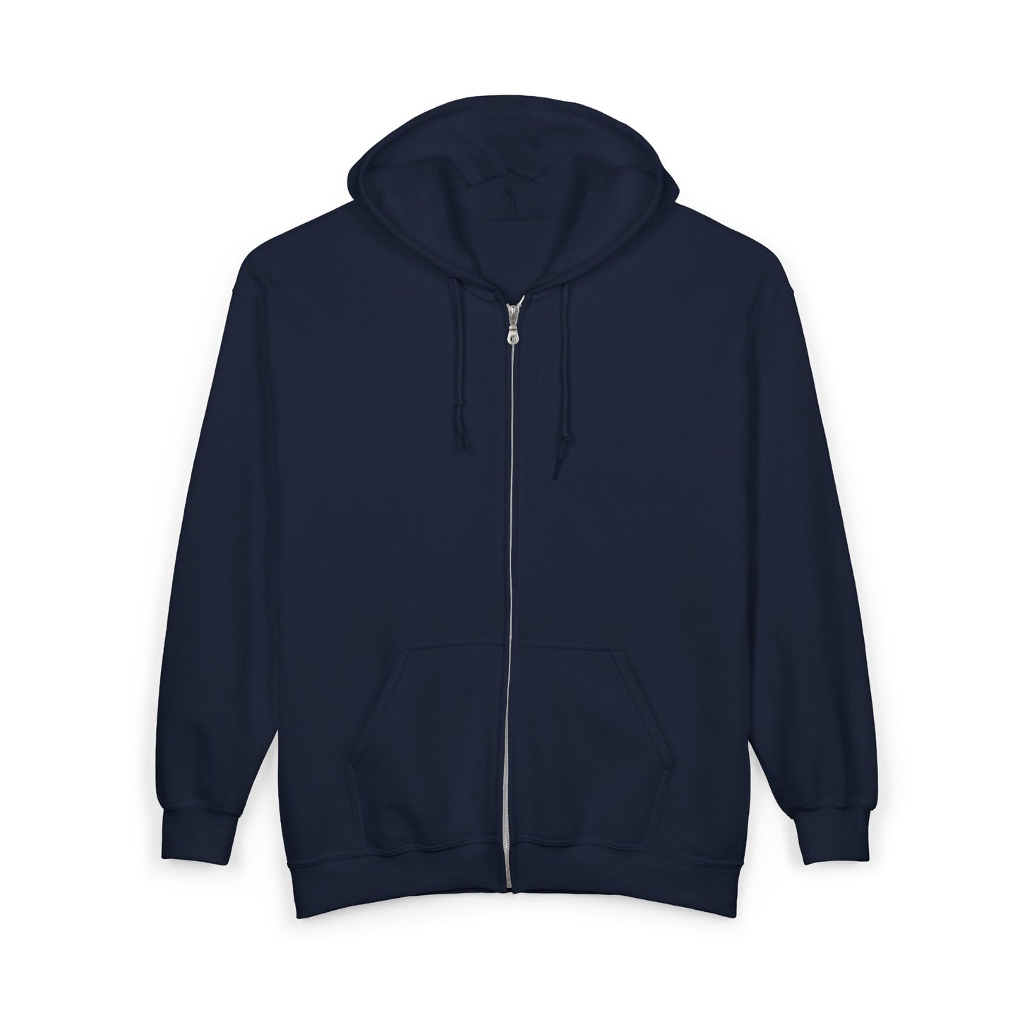 Full-Zip Hoodie — Colorful Neon Cat Art Zip-Up Sweatshirt