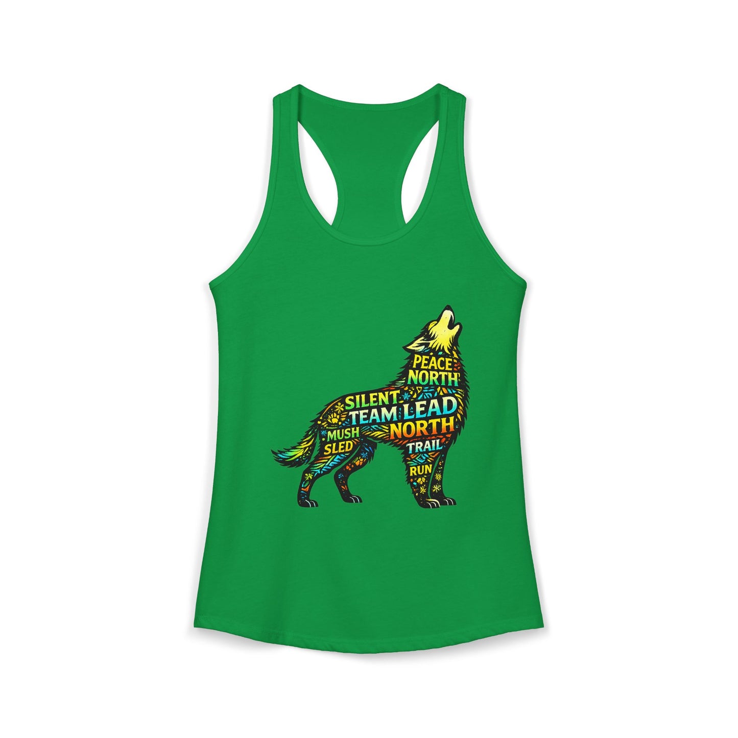 Howling Dog - Woman Tank