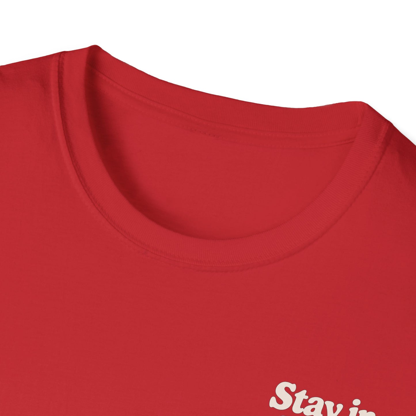 Stay in Your Vibe T-Shirt — Retro Neutral Graphic Tee