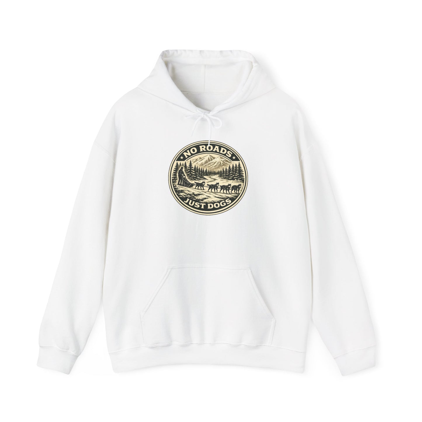 No Roads Just Dogs - Hoodie