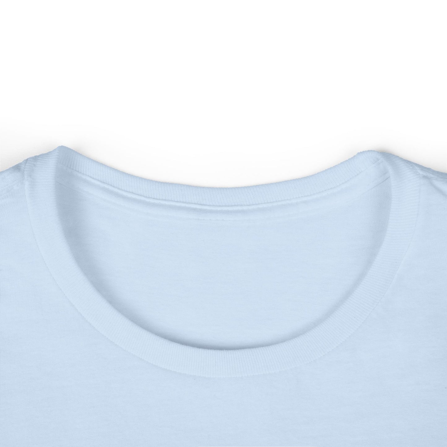 Quiet Trails, Happy Tails Women's Tee — Winter Skiing Dog Rescue Shirt
