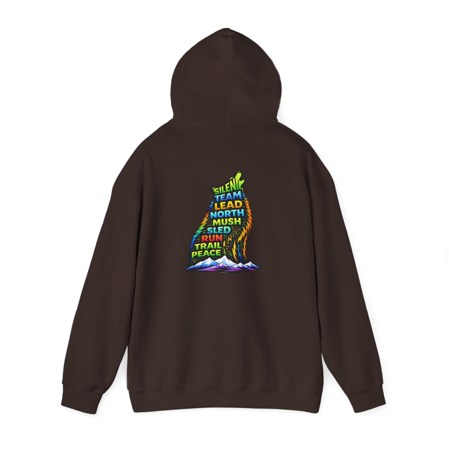 Sitting Howling Dog - Hoodie