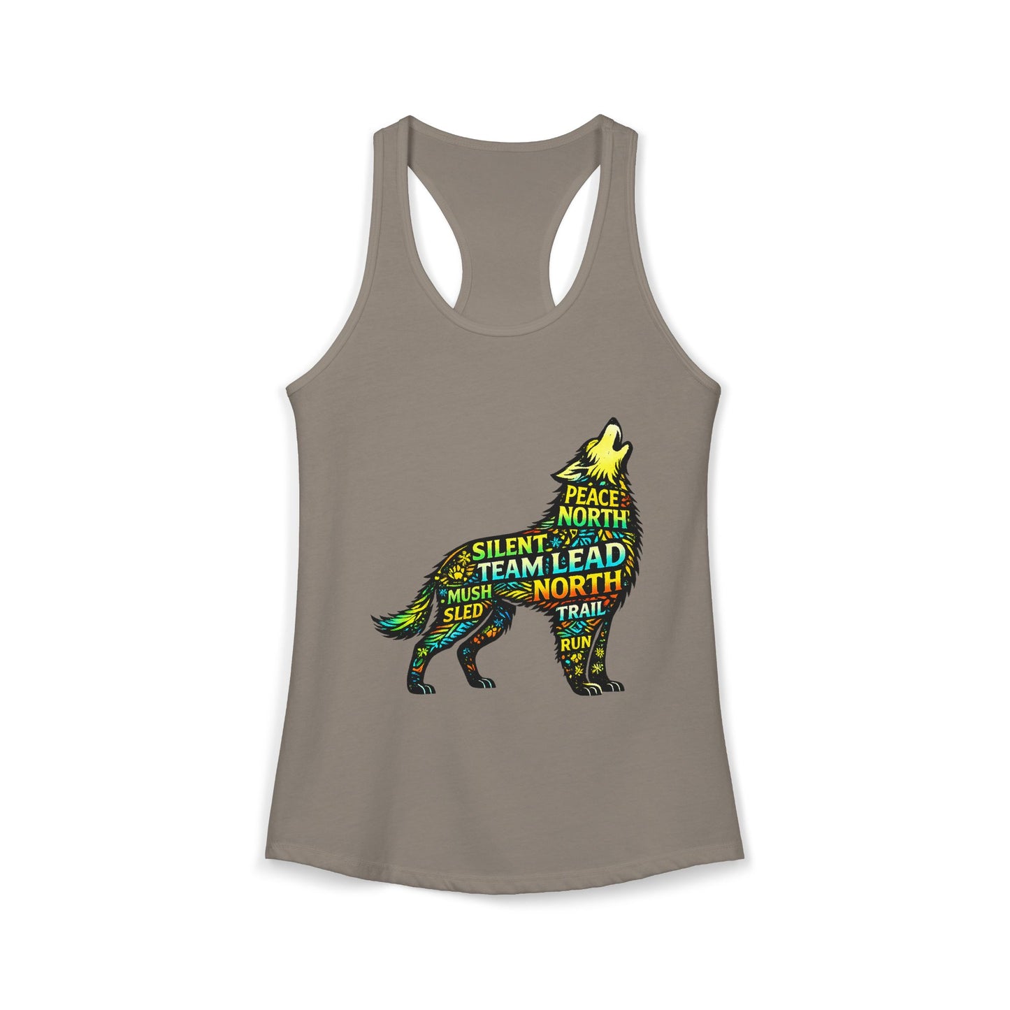 Howling Dog - Woman Tank