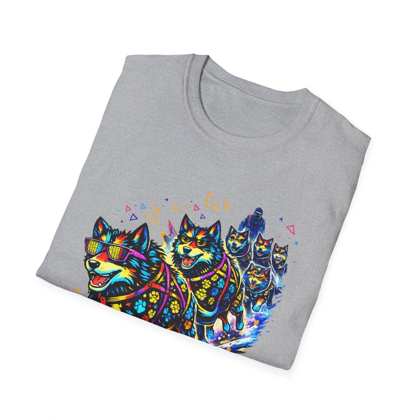Run Wild Run Hard Husky Team T-Shirt