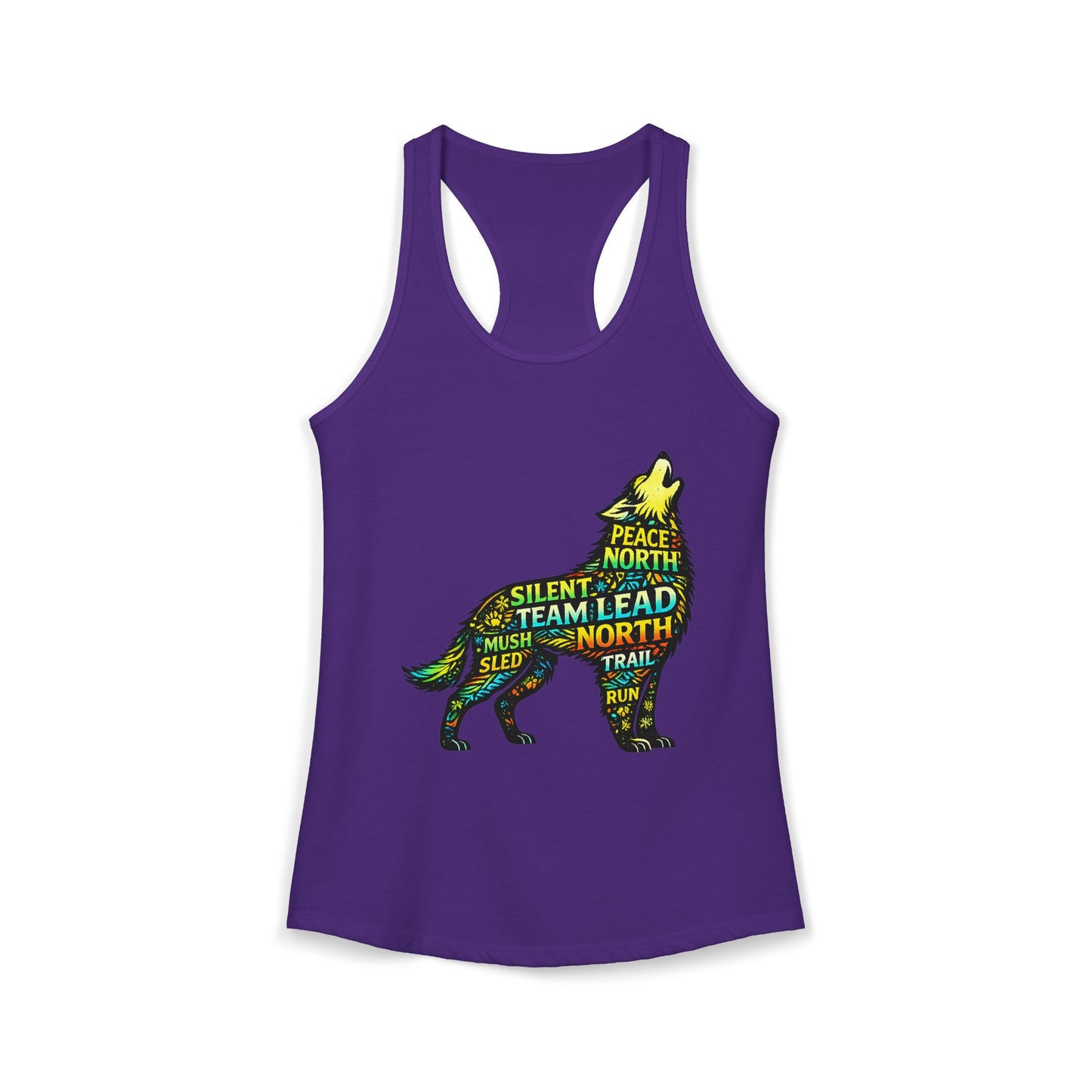 Howling Dog - Woman Tank