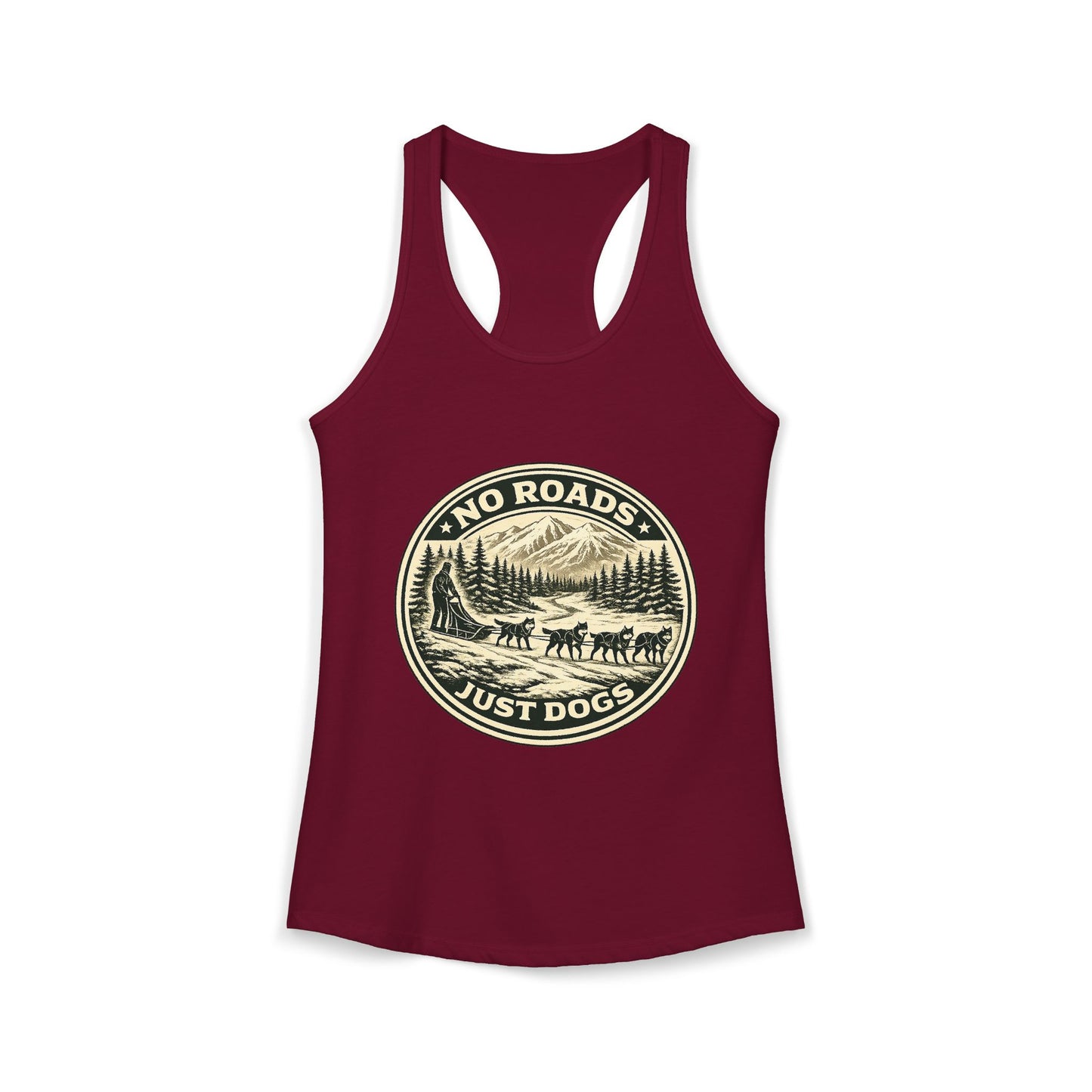No Roads Just Dogs - Woman tank
