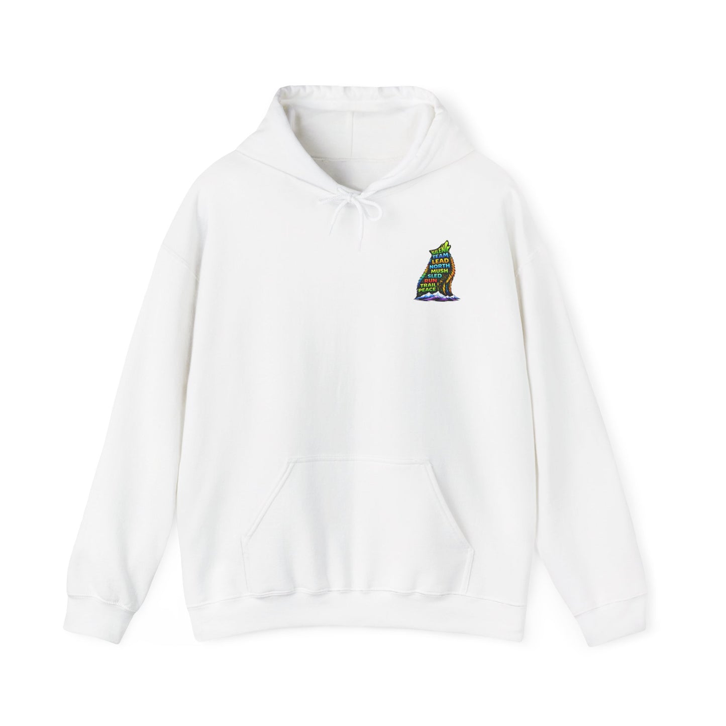 Sitting Howling Dog - Hoodie