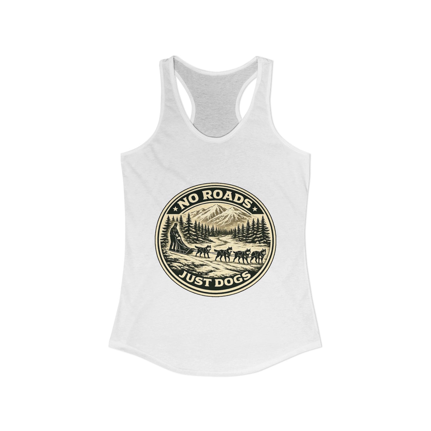 No Roads Just Dogs - Woman tank