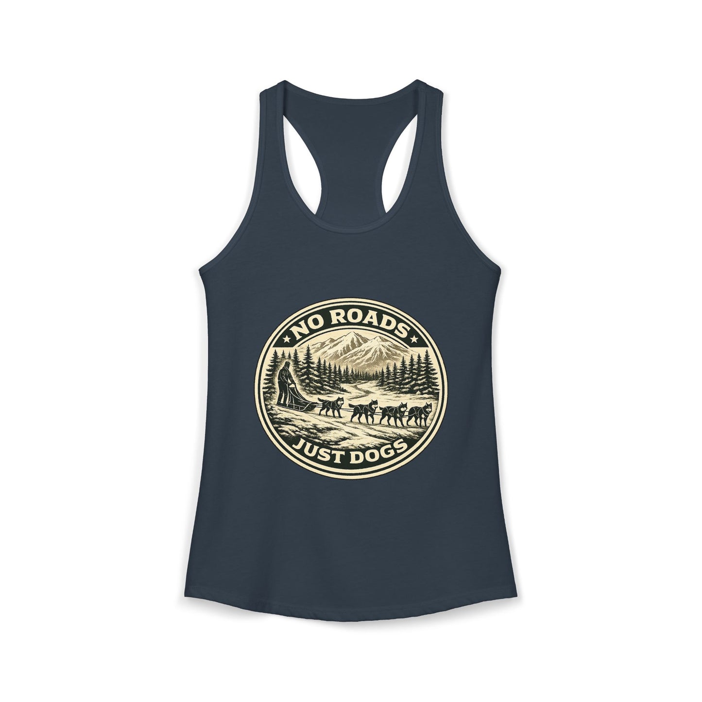 No Roads Just Dogs - Woman tank