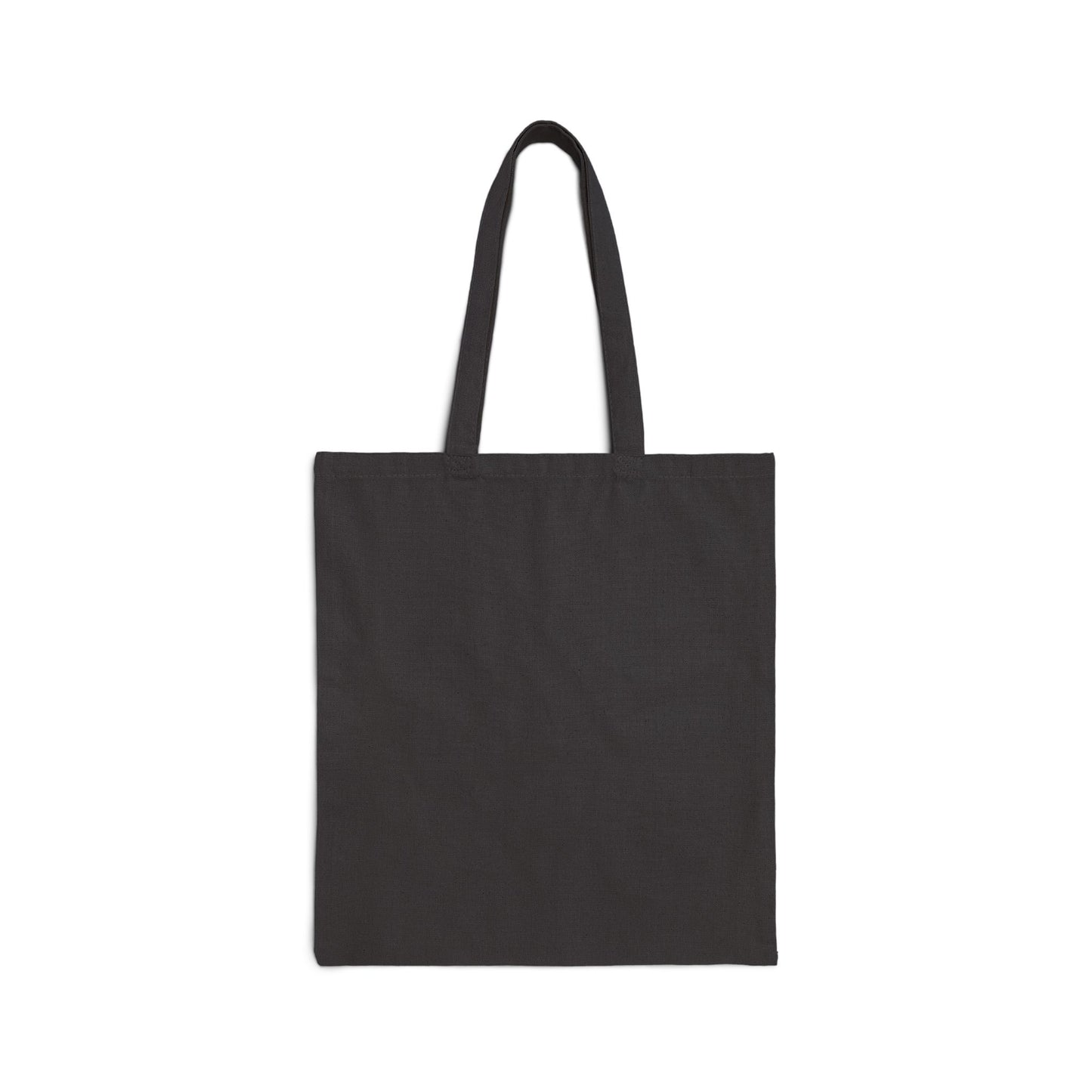 Tote Bag — "Quiet Trails, Happy Tails" Sled Dog Winter Canvas Tote