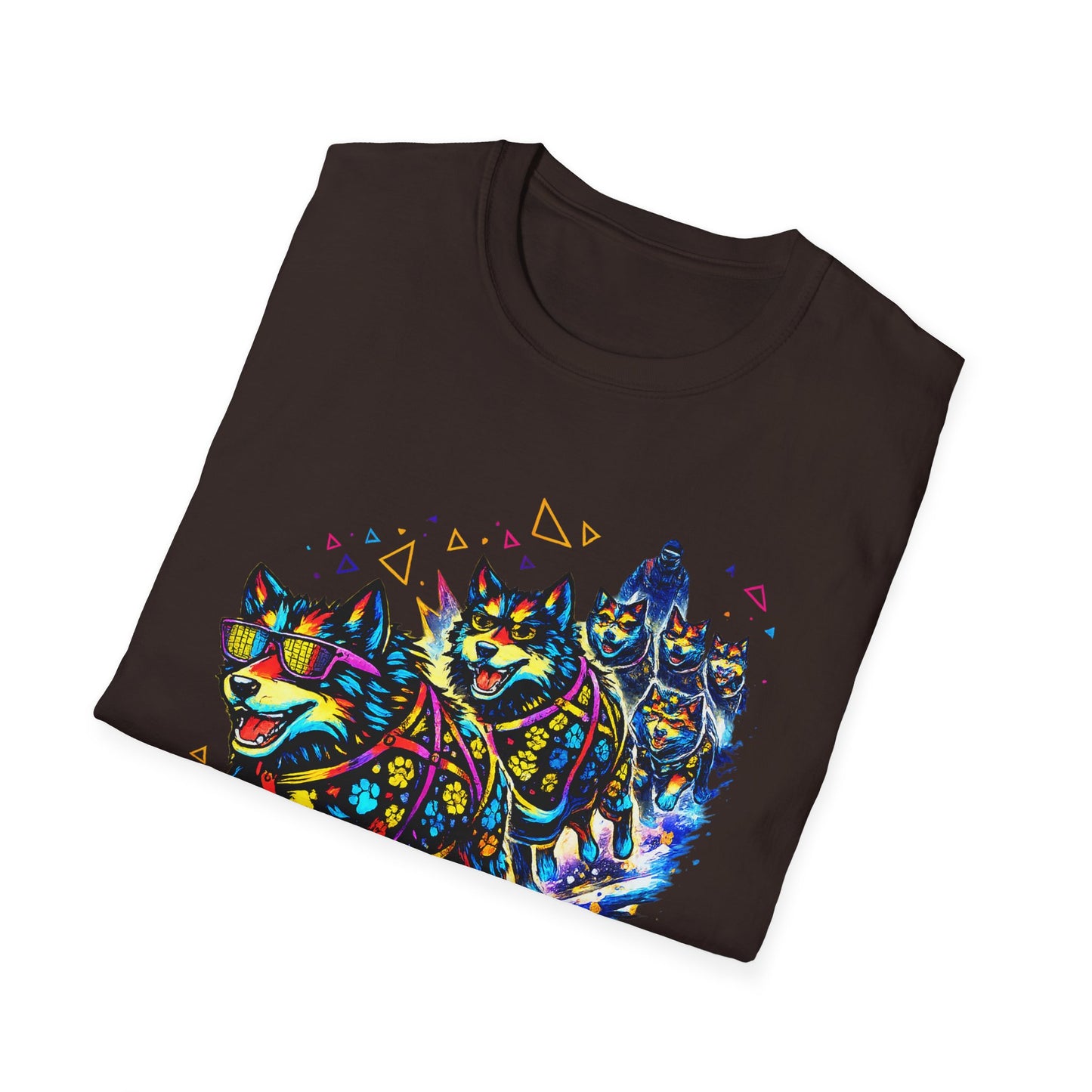 Run Wild Run Hard Husky Team T-Shirt