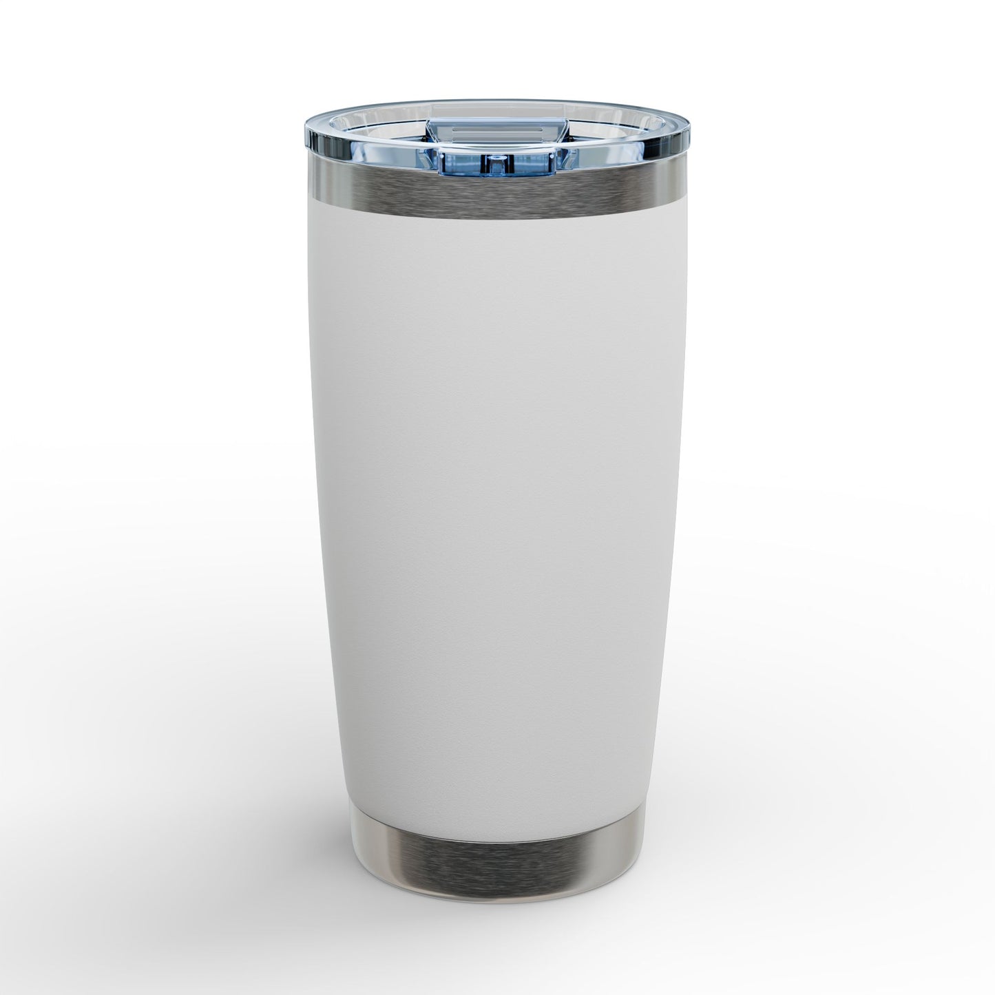Engraved 20oz Tumbler — 'Quiet Trails • Happy Tails' Dog Sledding Design