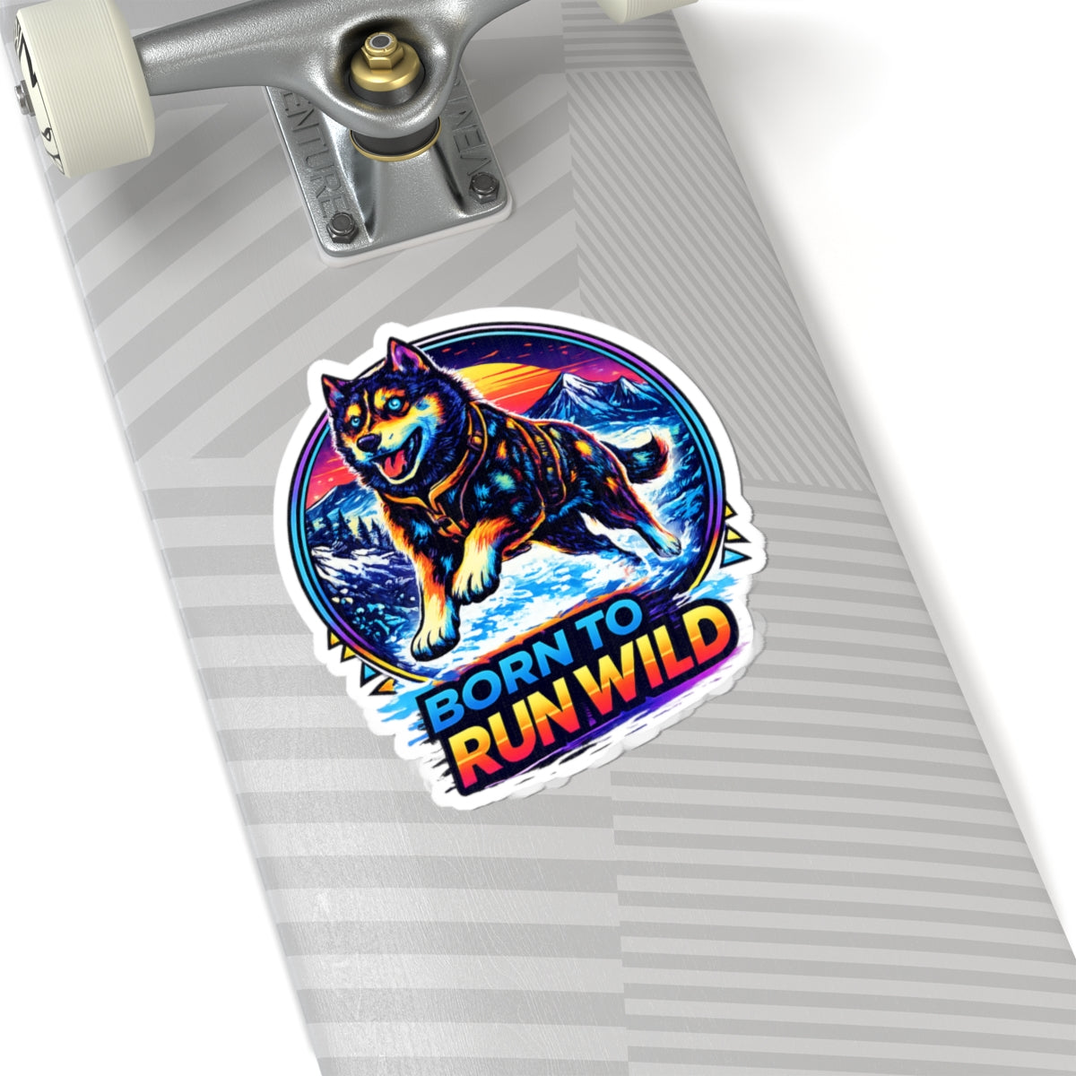 Born to Run Wild - Sticker