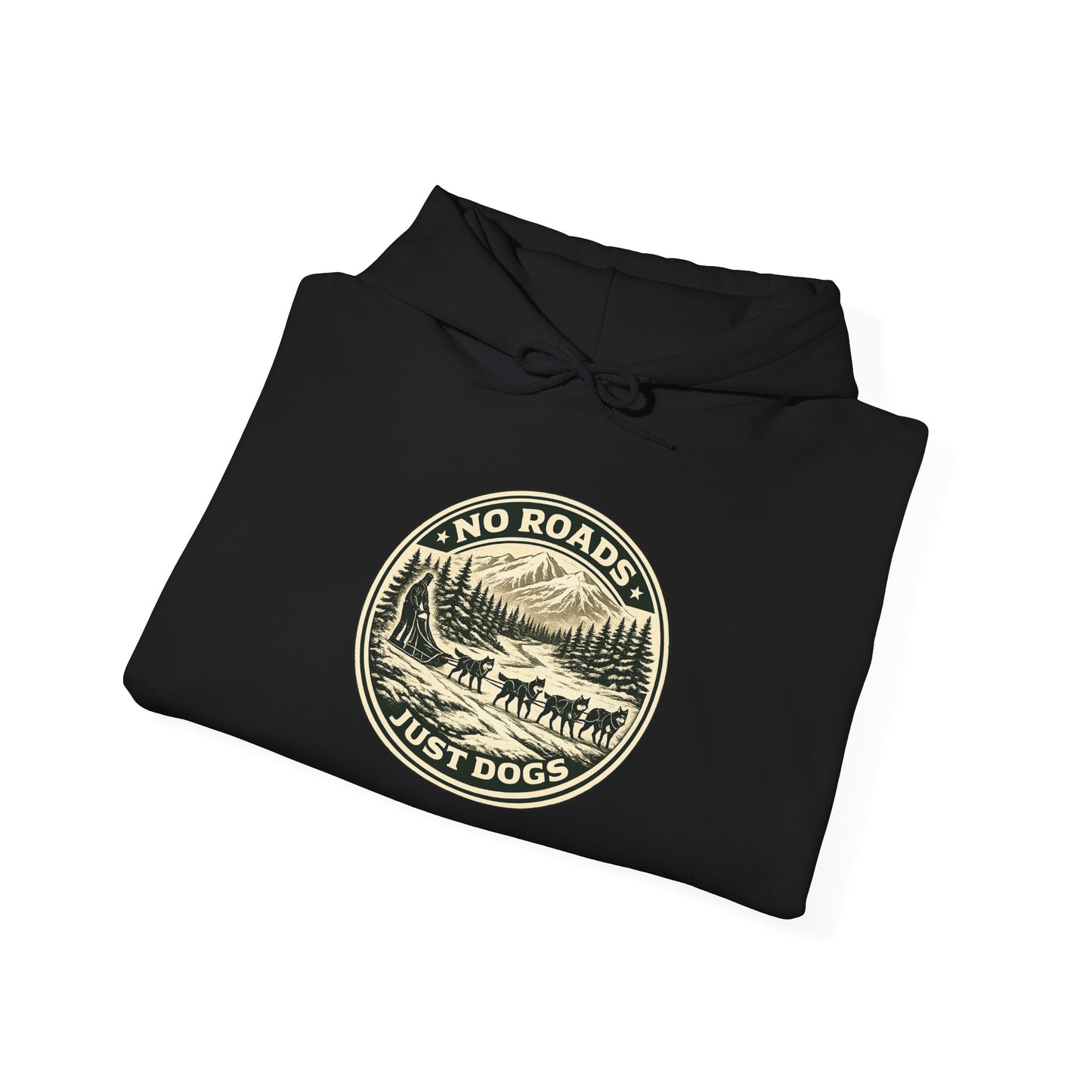 No Roads Just Dogs - Hoodie