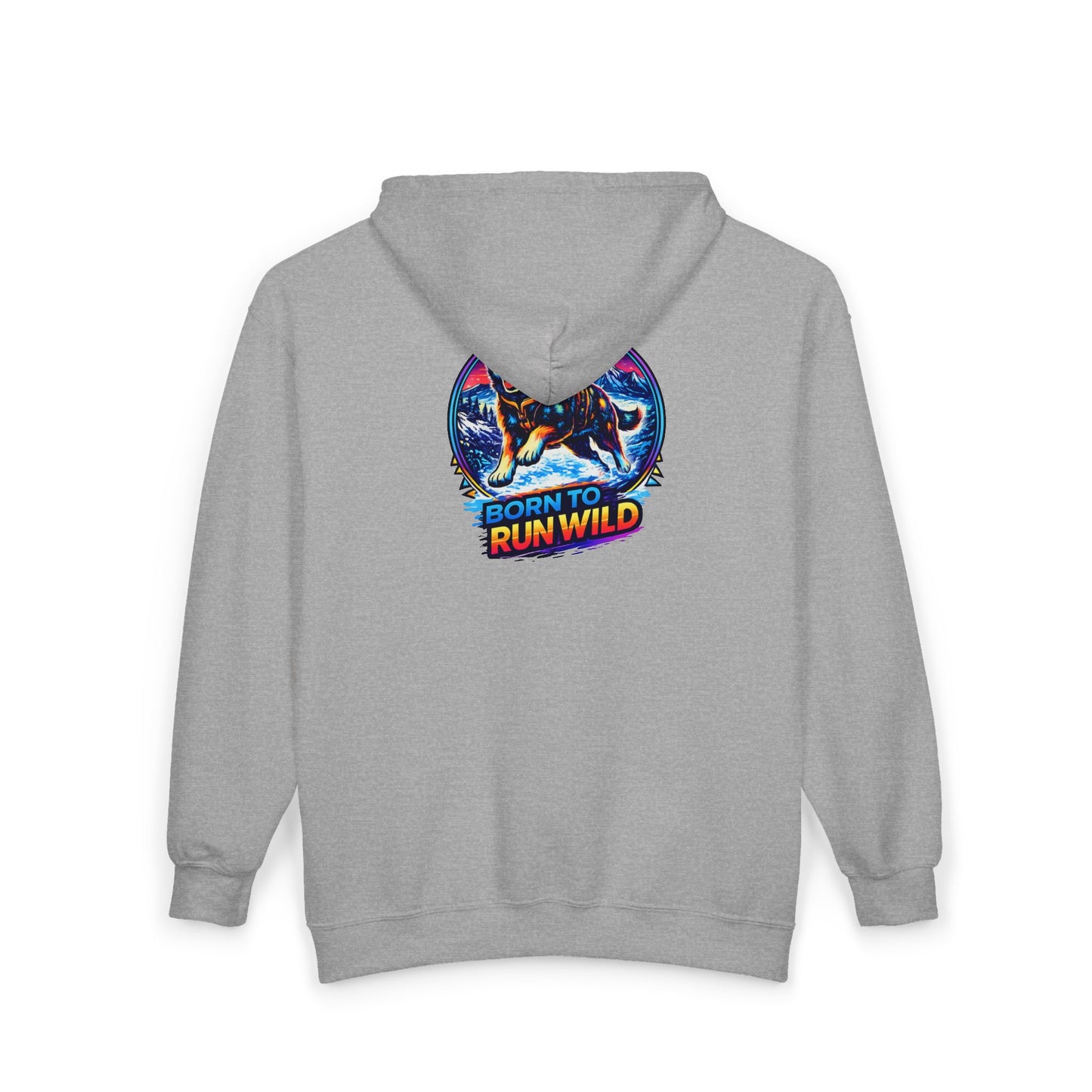 Born to Run Wild - Zip Hoodie