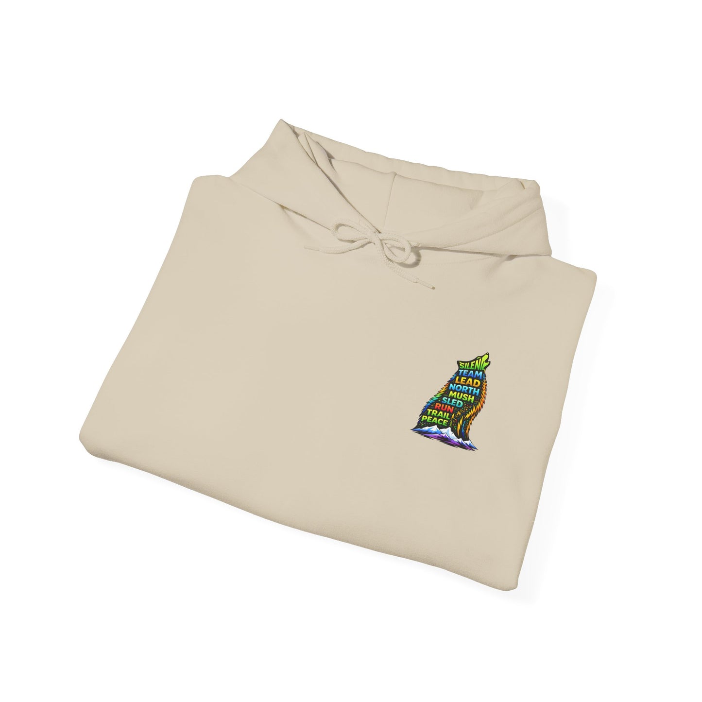 Sitting Howling Dog - Hoodie