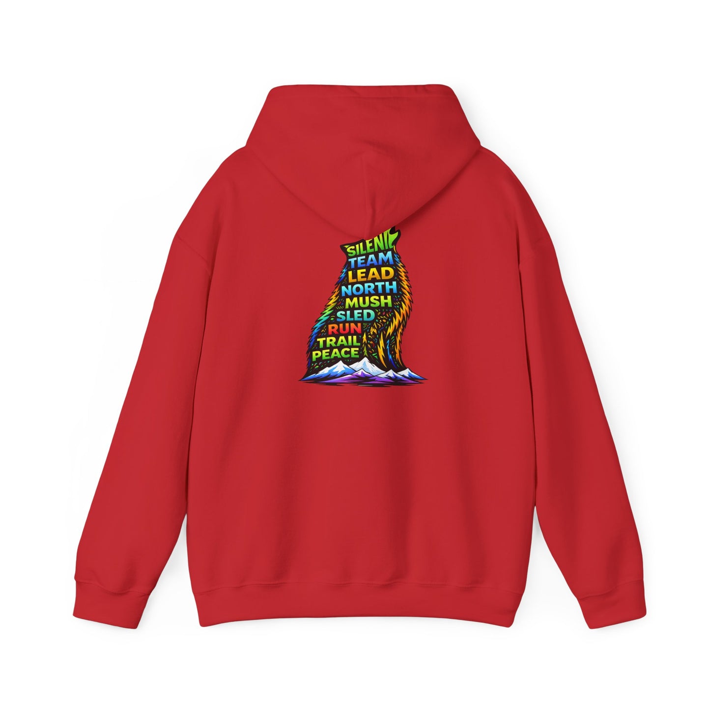 Sitting Howling Dog - Hoodie