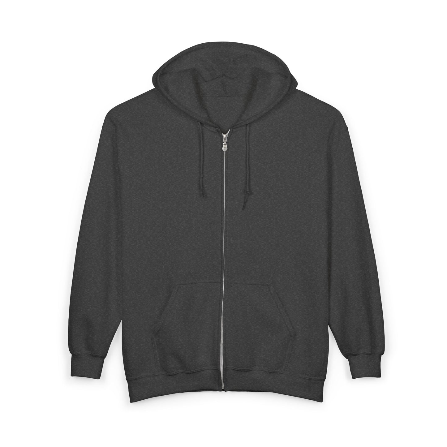 Quiet Trails Skiing Zip Hoodie – "Quiet Trails • Happy Trails" Winter Ski Patch