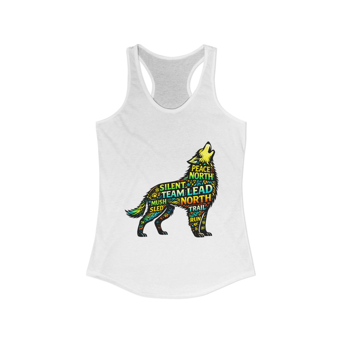 Howling Dog - Woman Tank