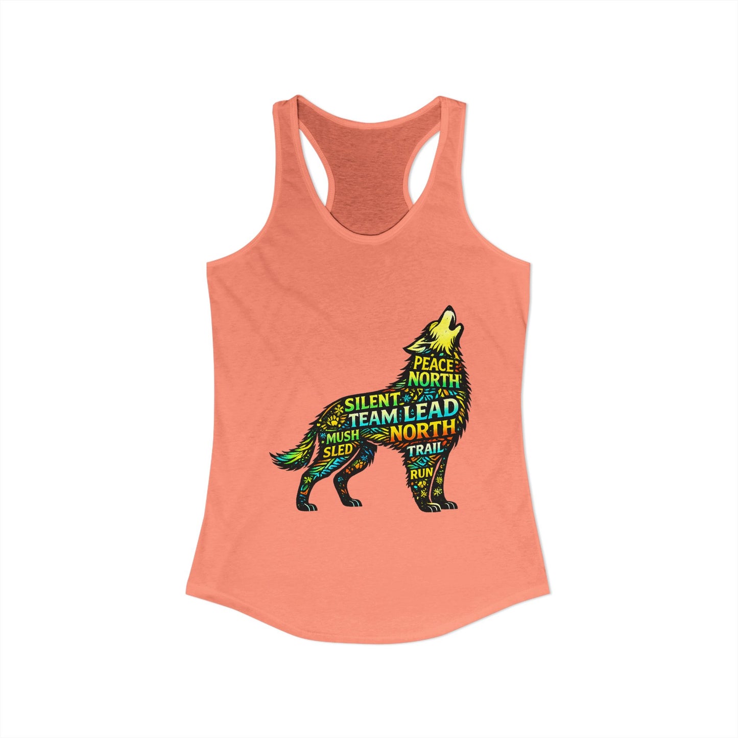 Howling Dog - Woman Tank