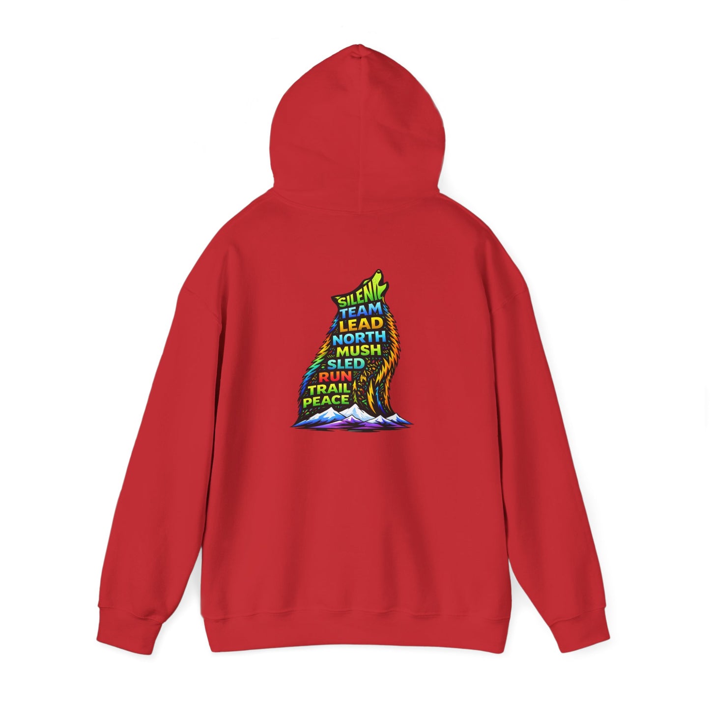 Sitting Howling Dog - Hoodie