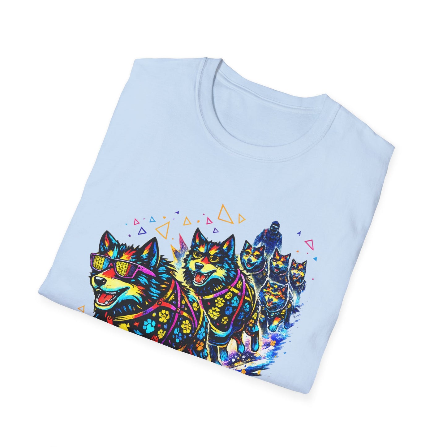 Run Wild Run Hard Husky Team T-Shirt