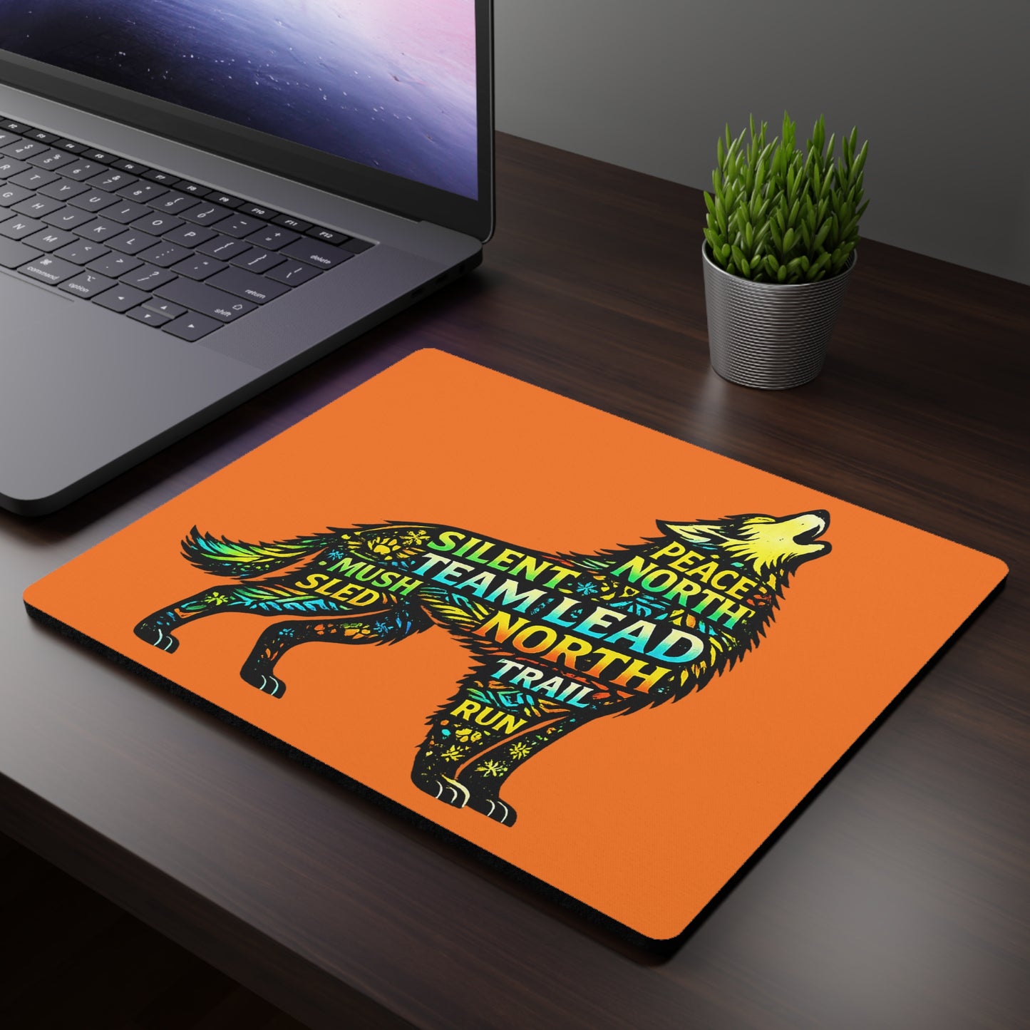 Howling Dog - Mouse Pad