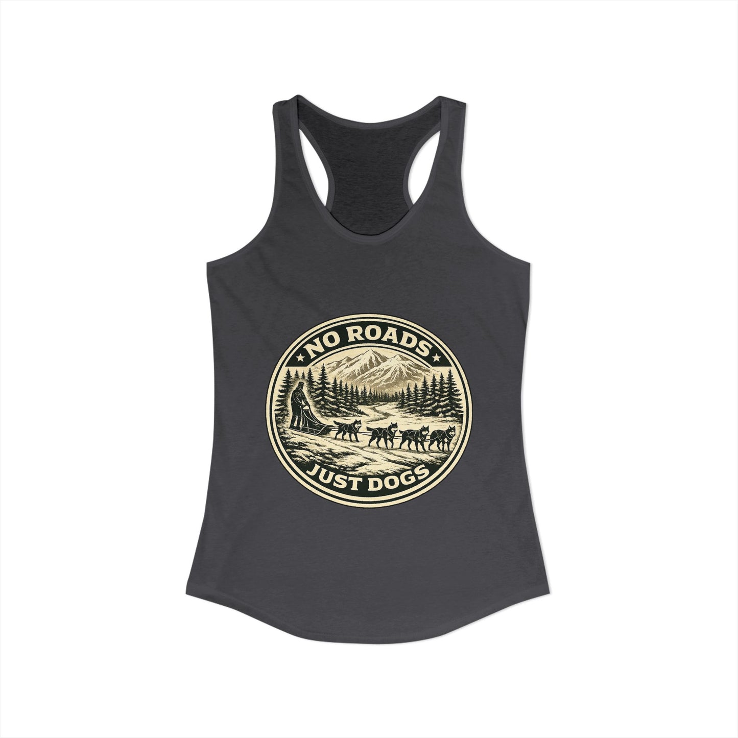 No Roads Just Dogs - Woman tank