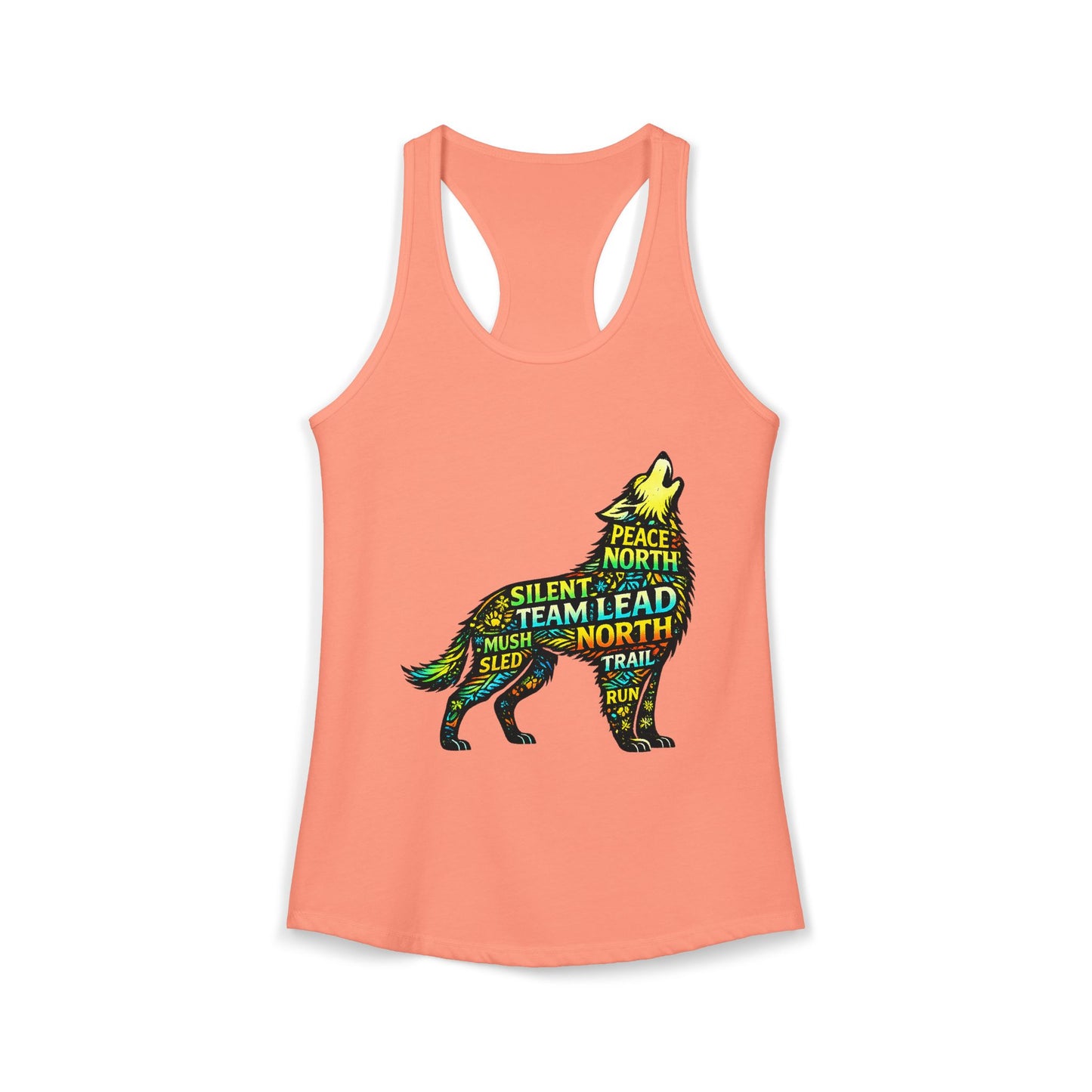 Howling Dog - Woman Tank