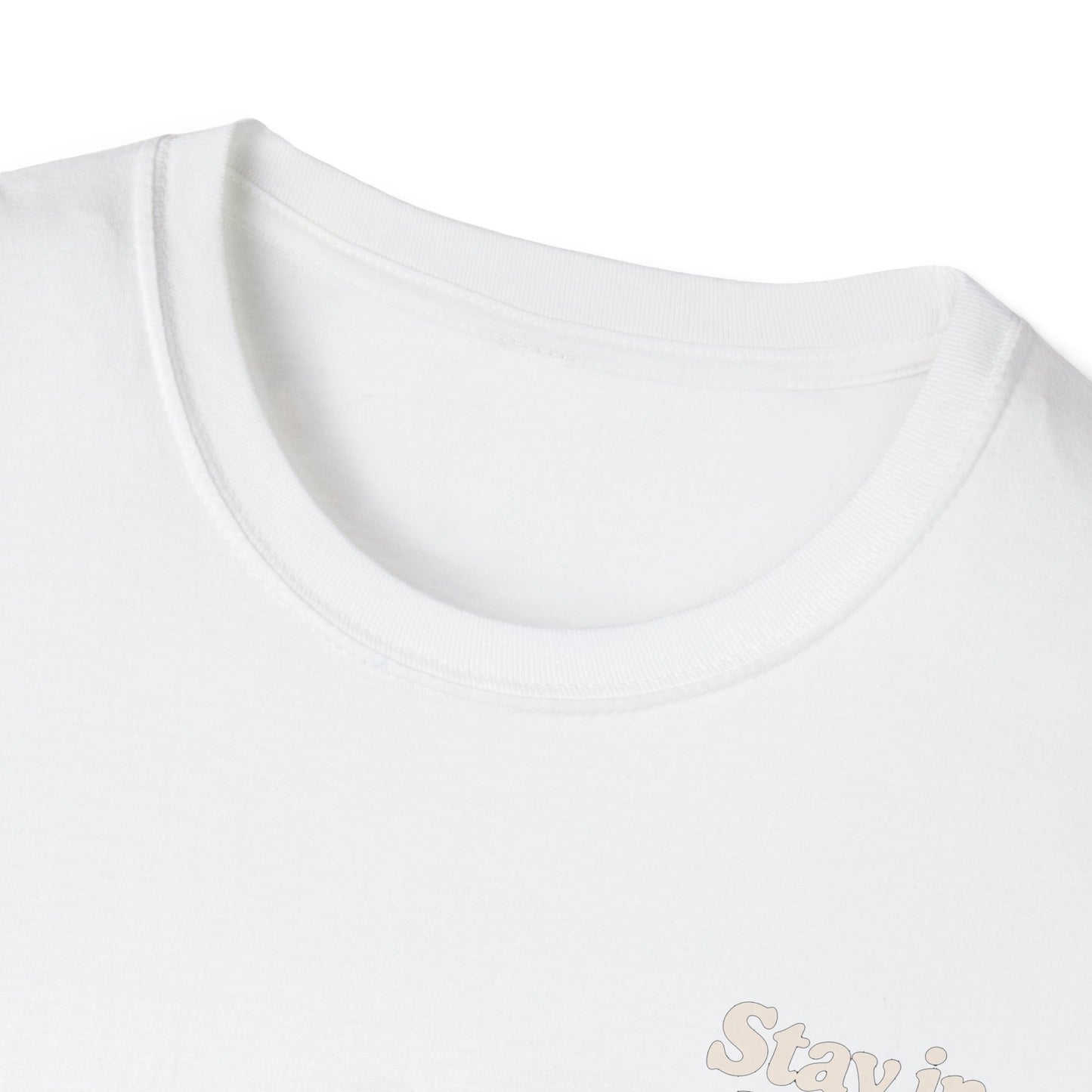 Stay in Your Vibe T-Shirt — Retro Neutral Graphic Tee