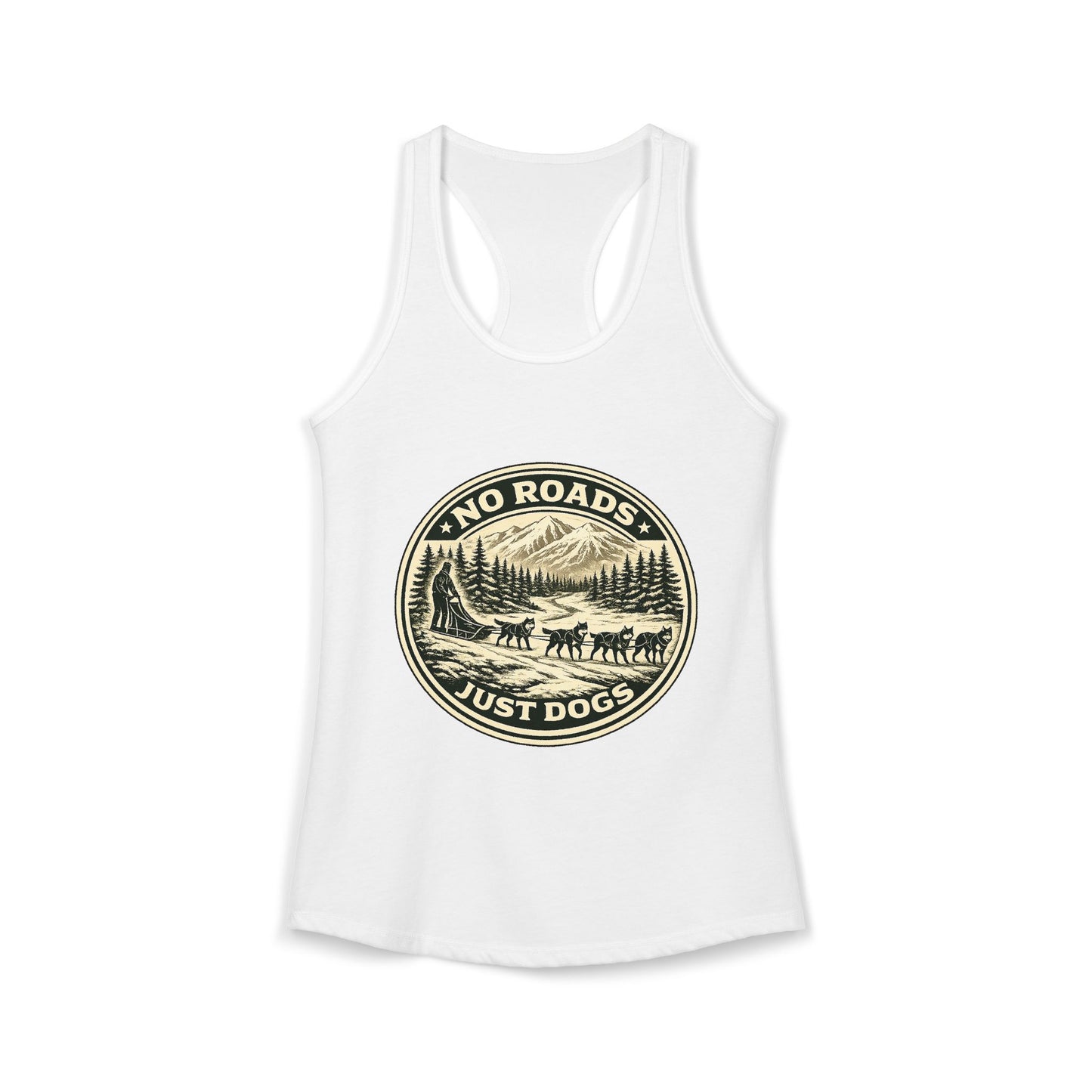 No Roads Just Dogs - Woman tank