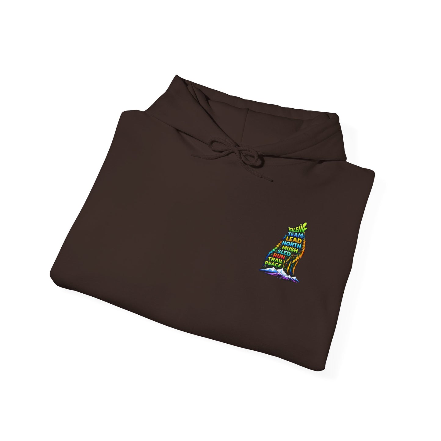 Sitting Howling Dog - Hoodie