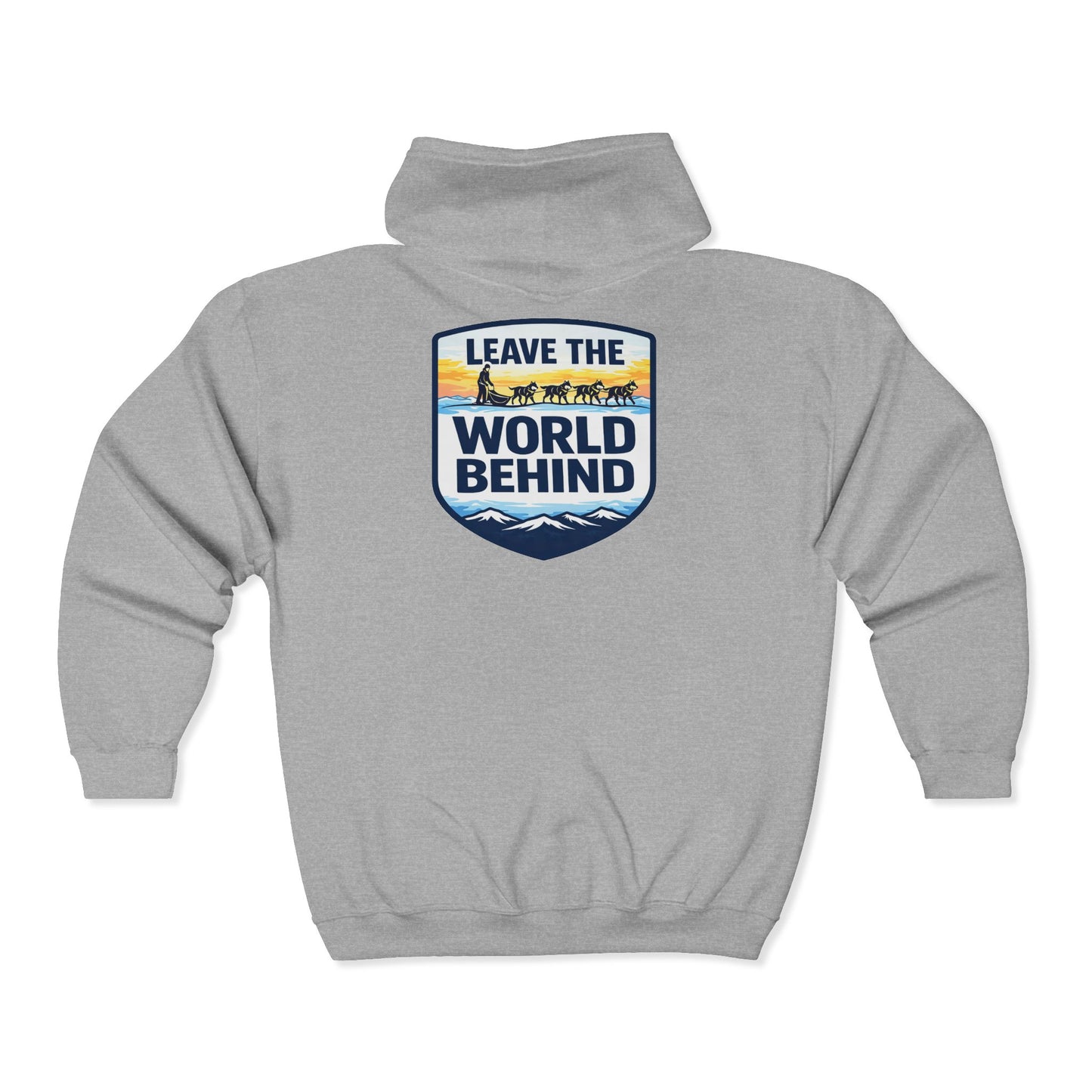 Leave the World Behind - Zip Hoodie