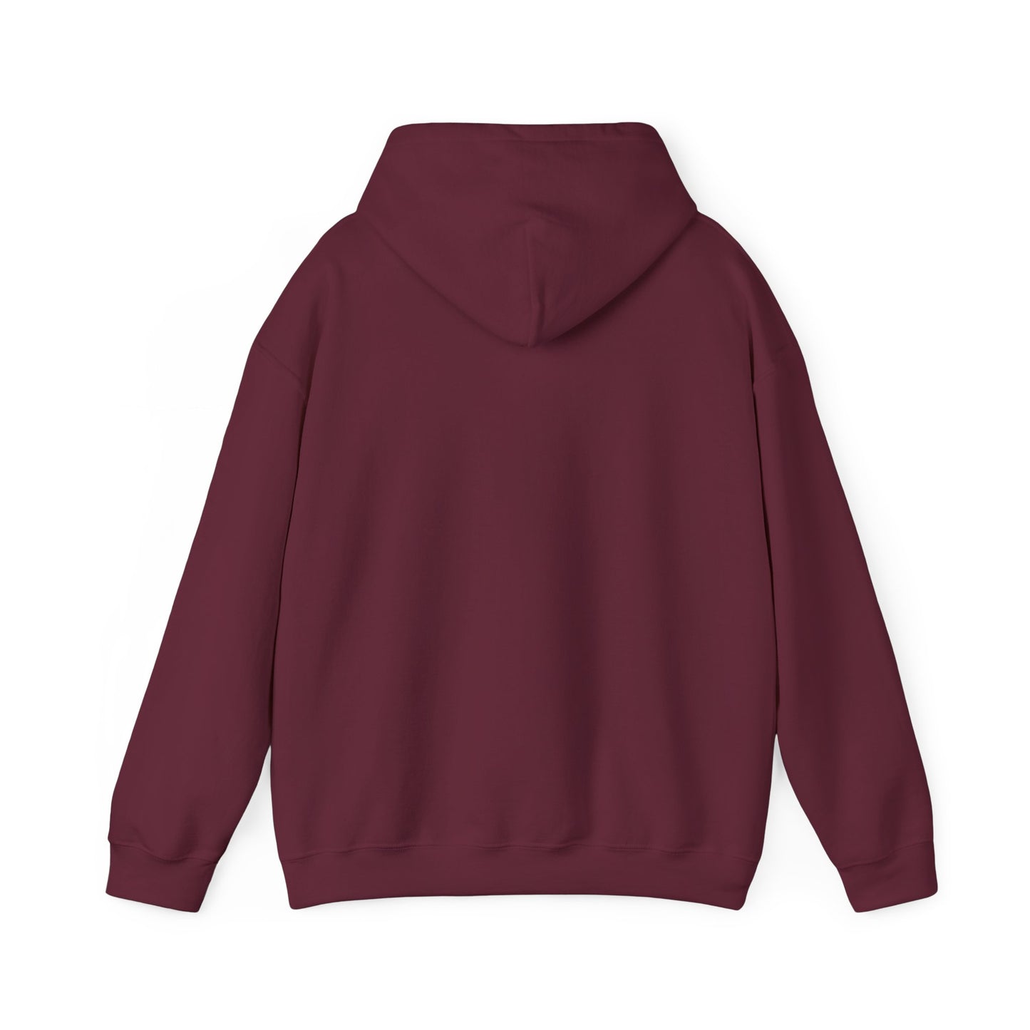 Winter Dog Sledding Hoodie — Quiet Trails, Happy Trails Patch