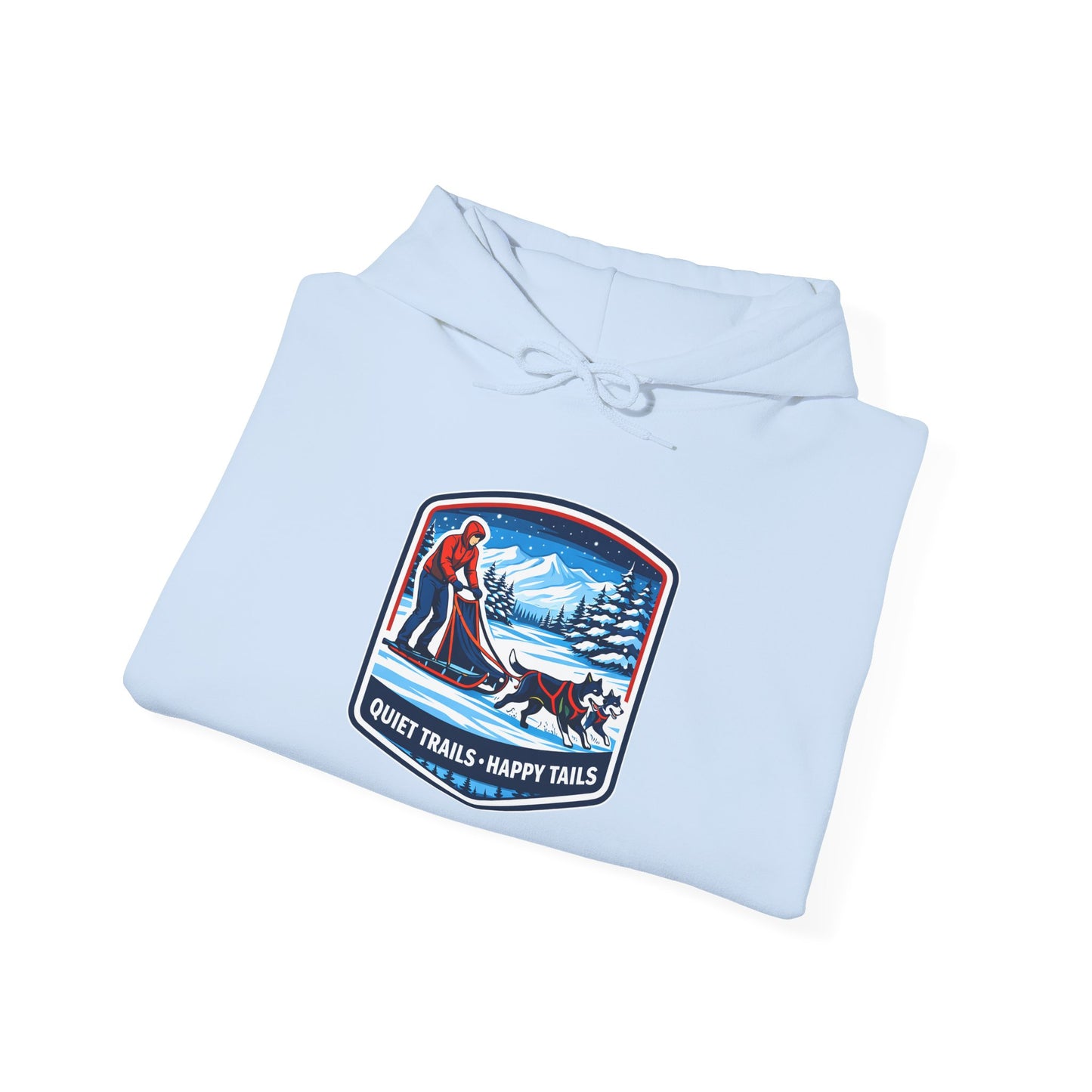 Quiet Trails, Happy Dogs - Hoodie
