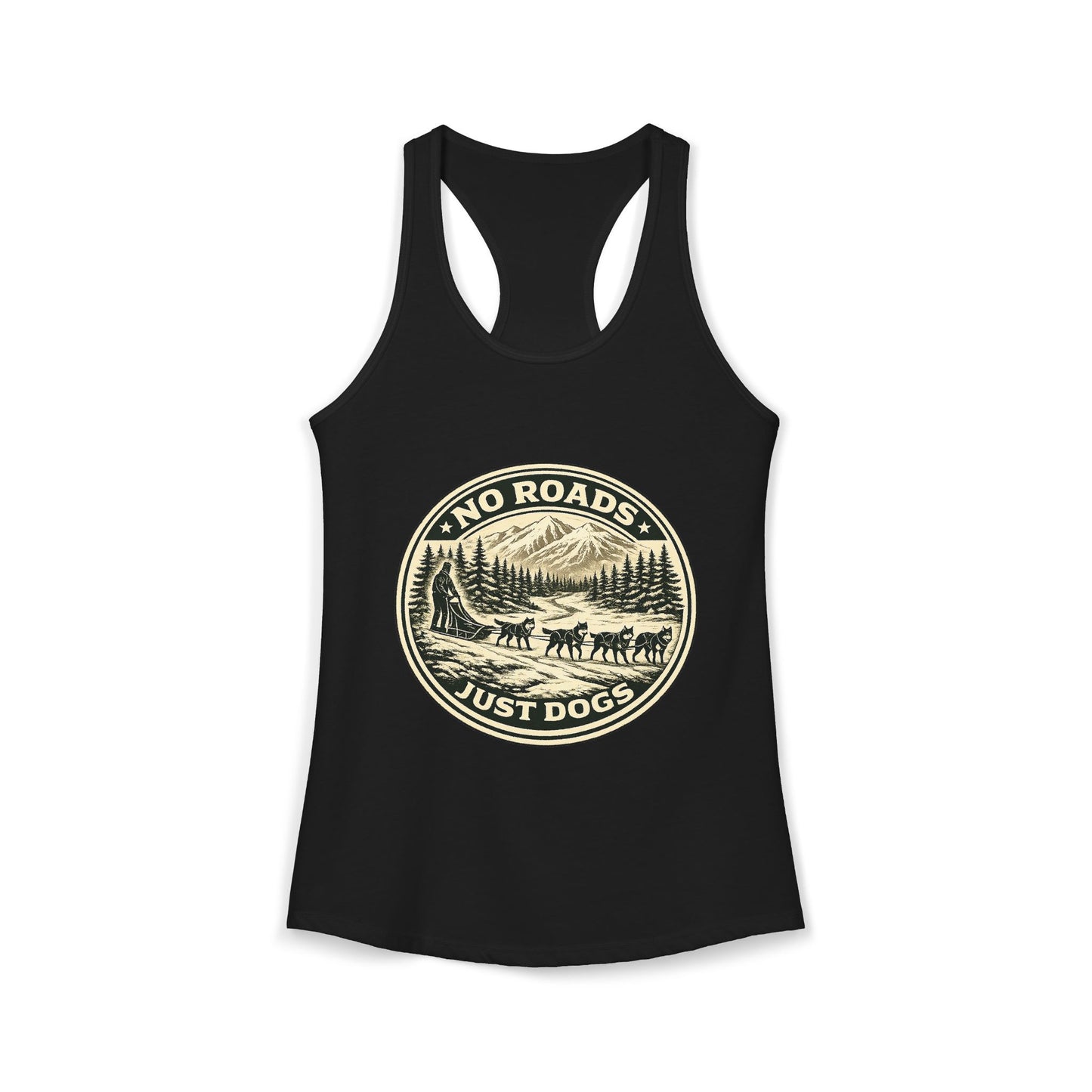 No Roads Just Dogs - Woman tank