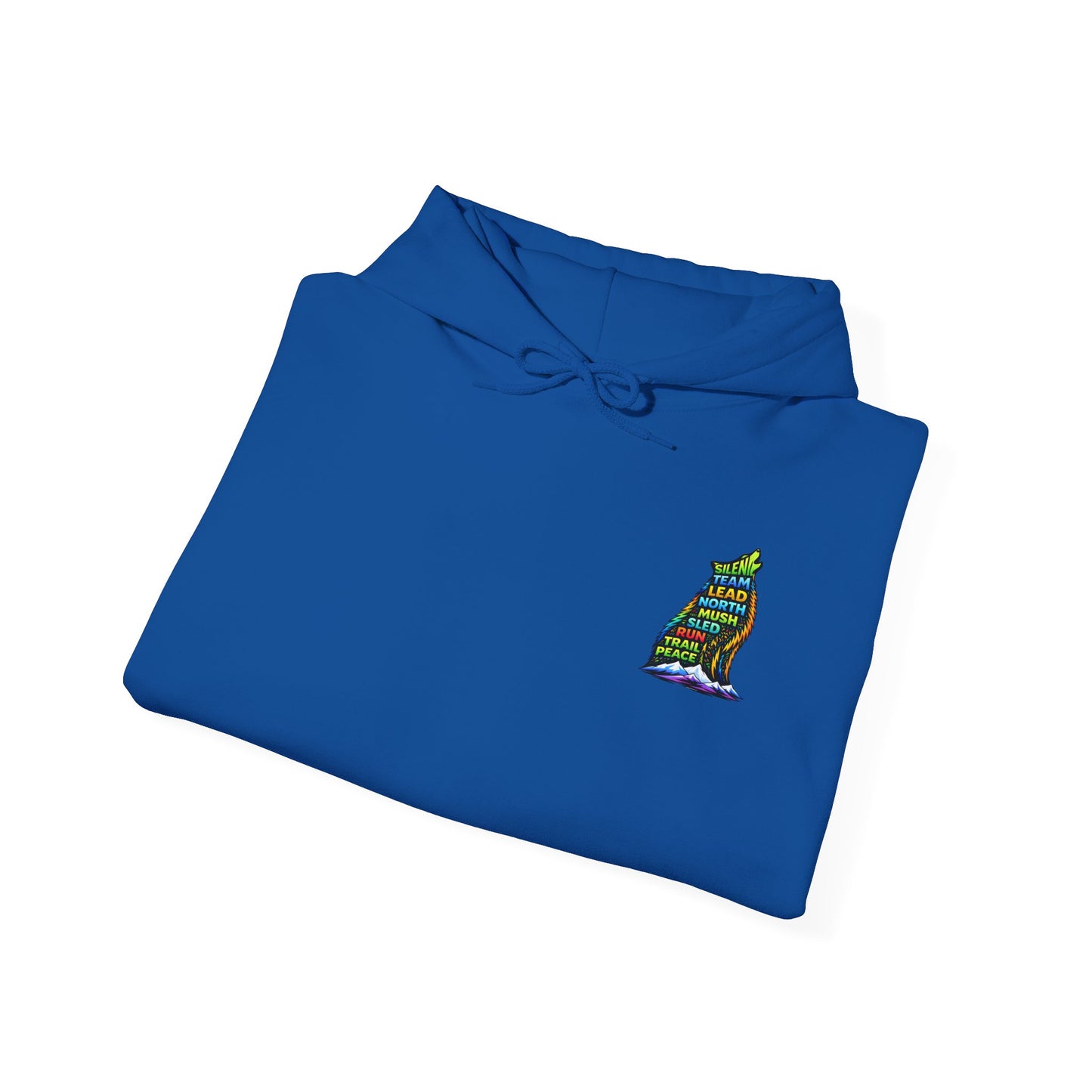 Sitting Howling Dog - Hoodie