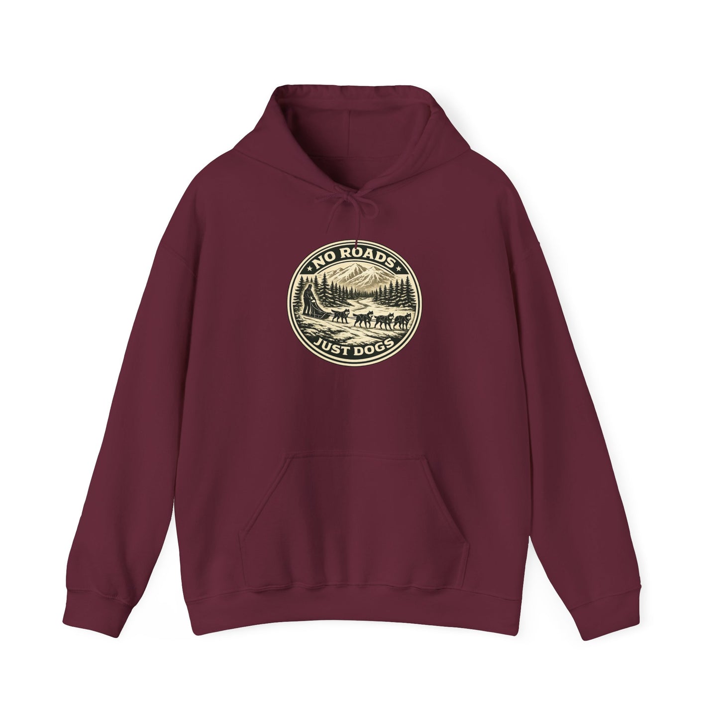 No Roads Just Dogs - Hoodie
