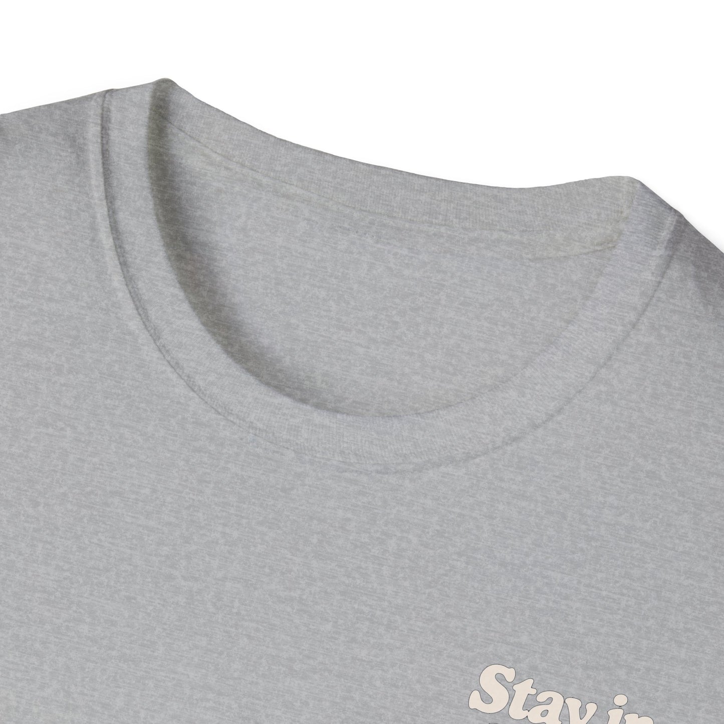 Stay in Your Vibe T-Shirt — Retro Neutral Graphic Tee