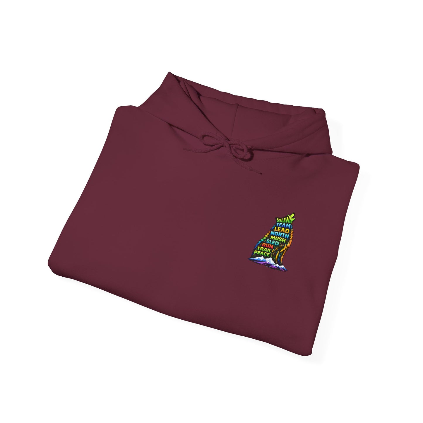 Sitting Howling Dog - Hoodie