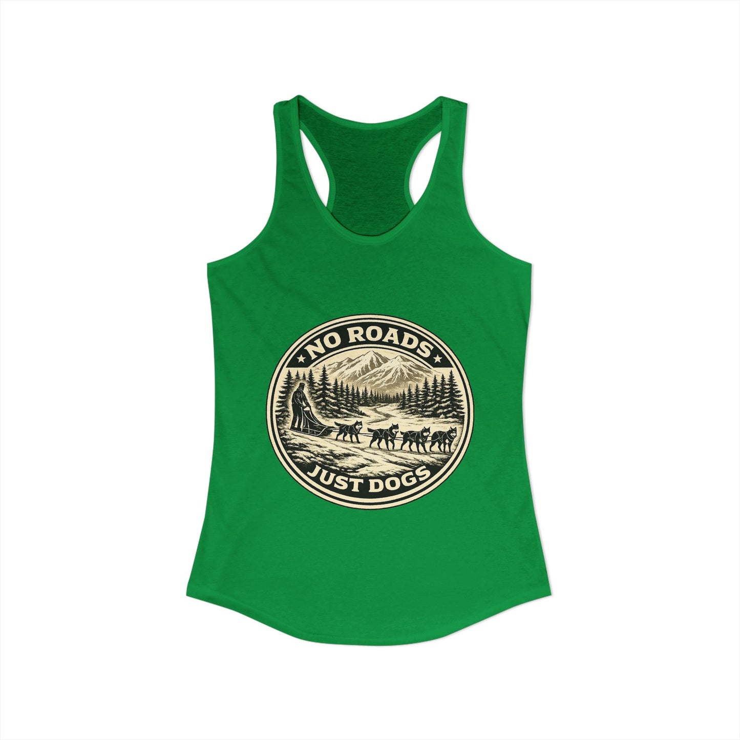 No Roads Just Dogs - Woman tank