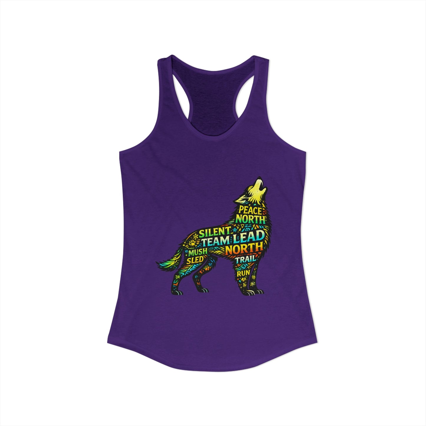 Howling Dog - Woman Tank