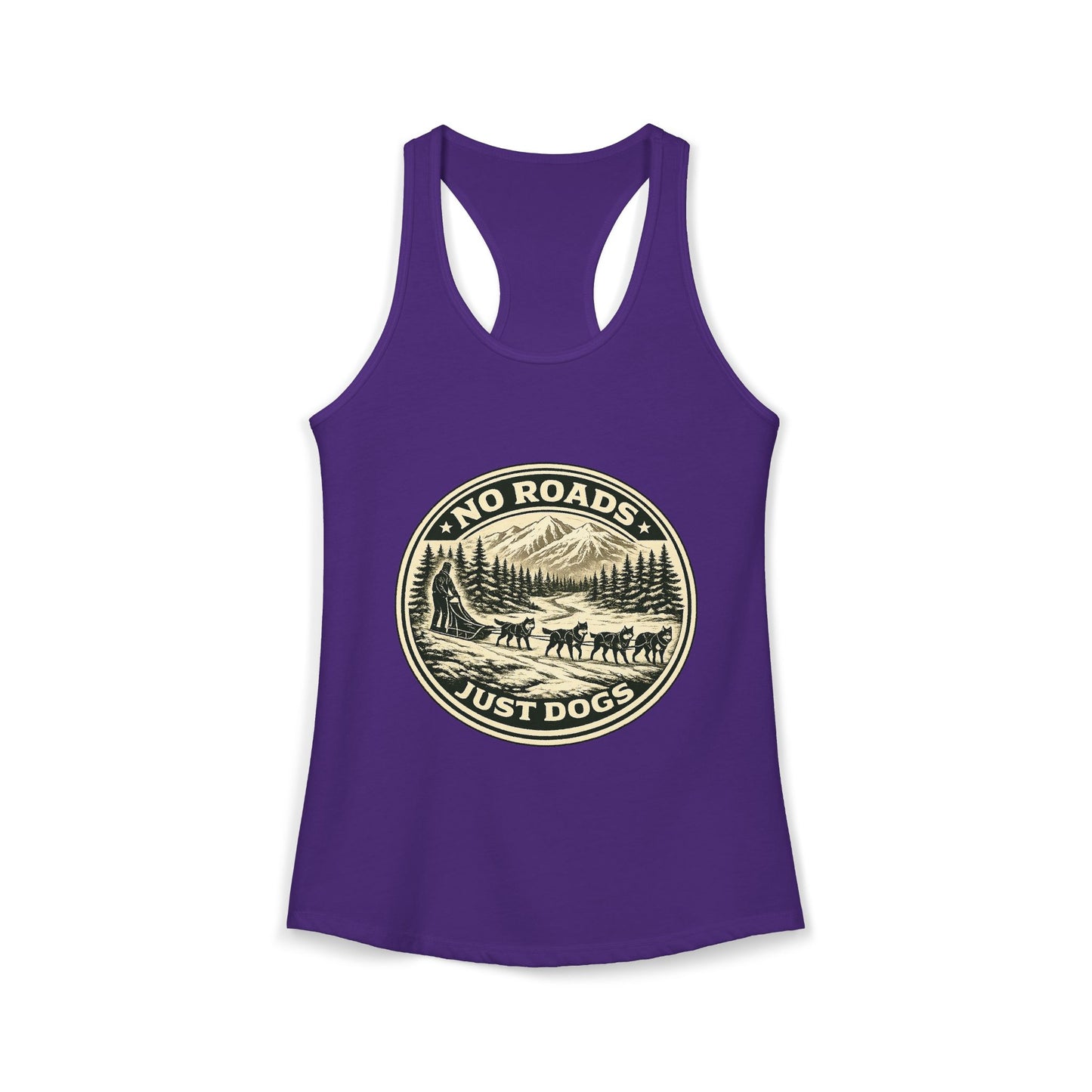 No Roads Just Dogs - Woman tank