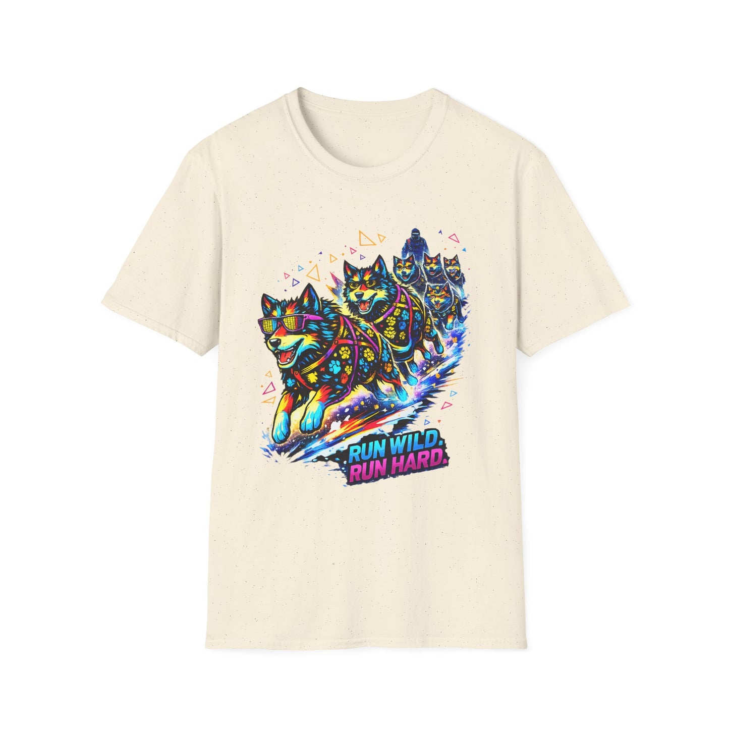 Run Wild Run Hard Husky Team T-Shirt